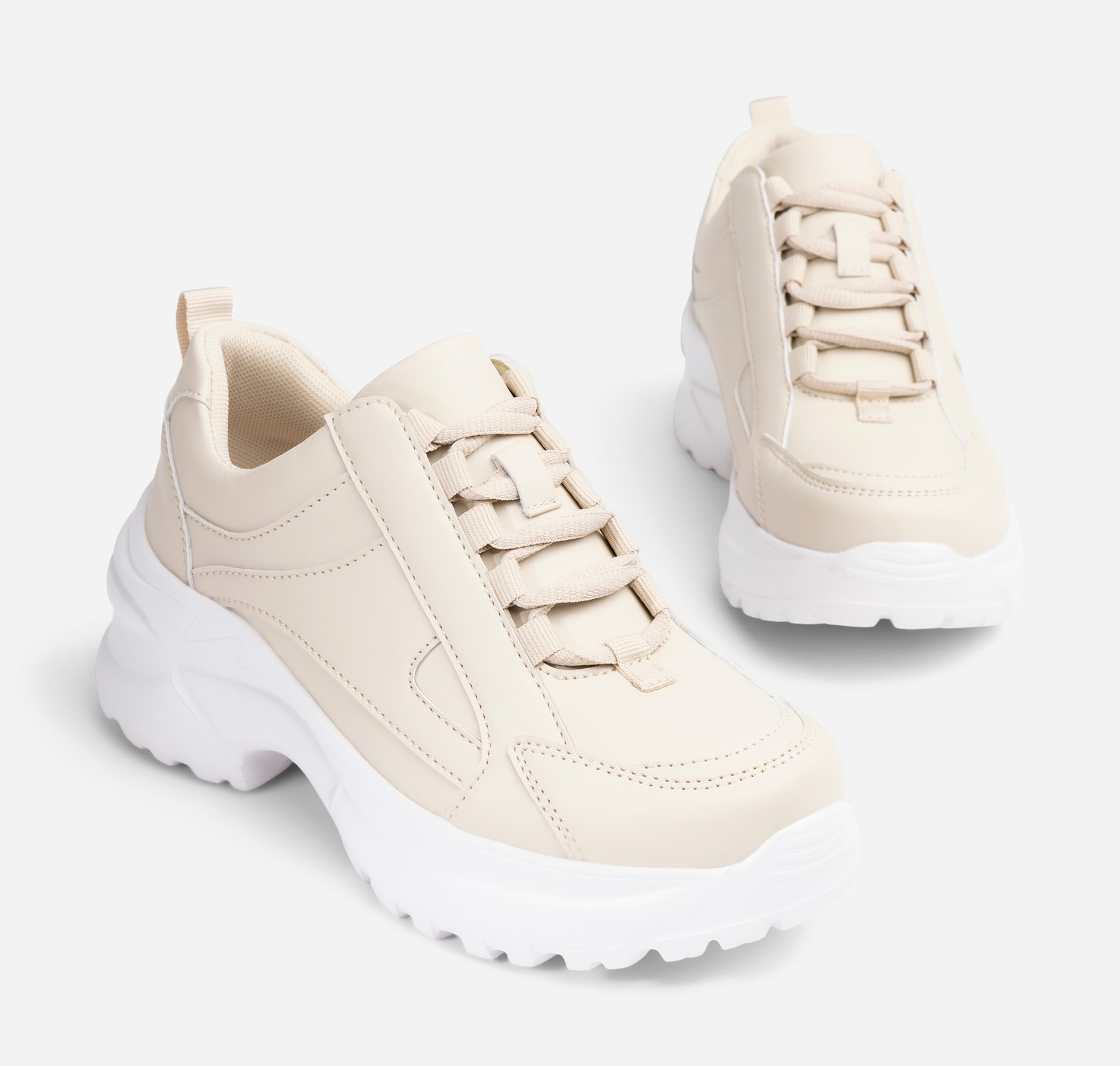 ZOEY, Chunky sneakers Beige
