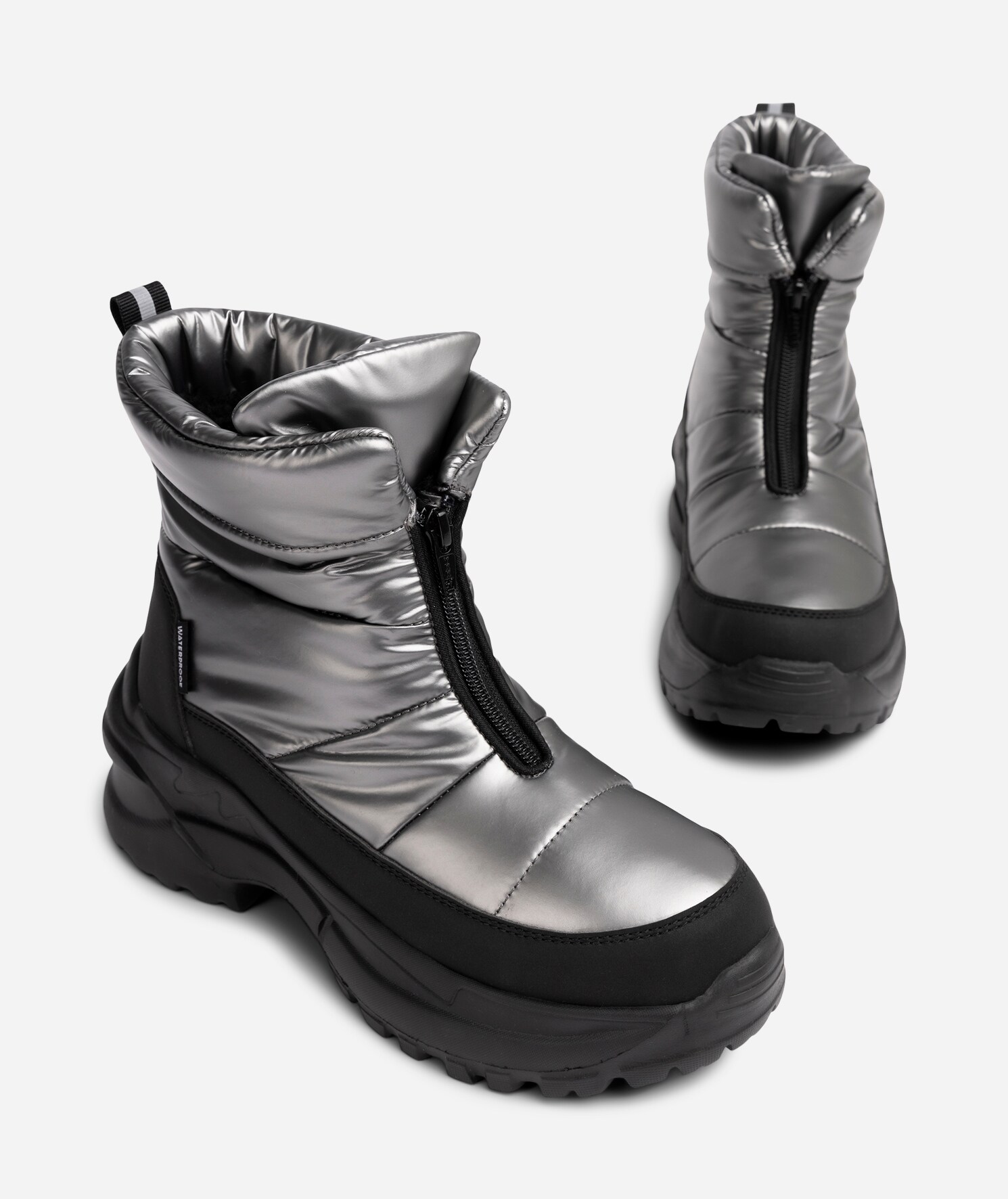 LEJON, Varmforet boots, waterproof Metall