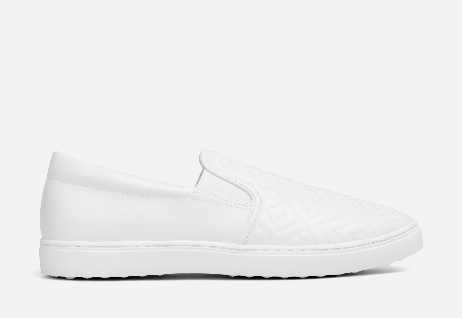CLOU, Slip-on sneakers Hvit