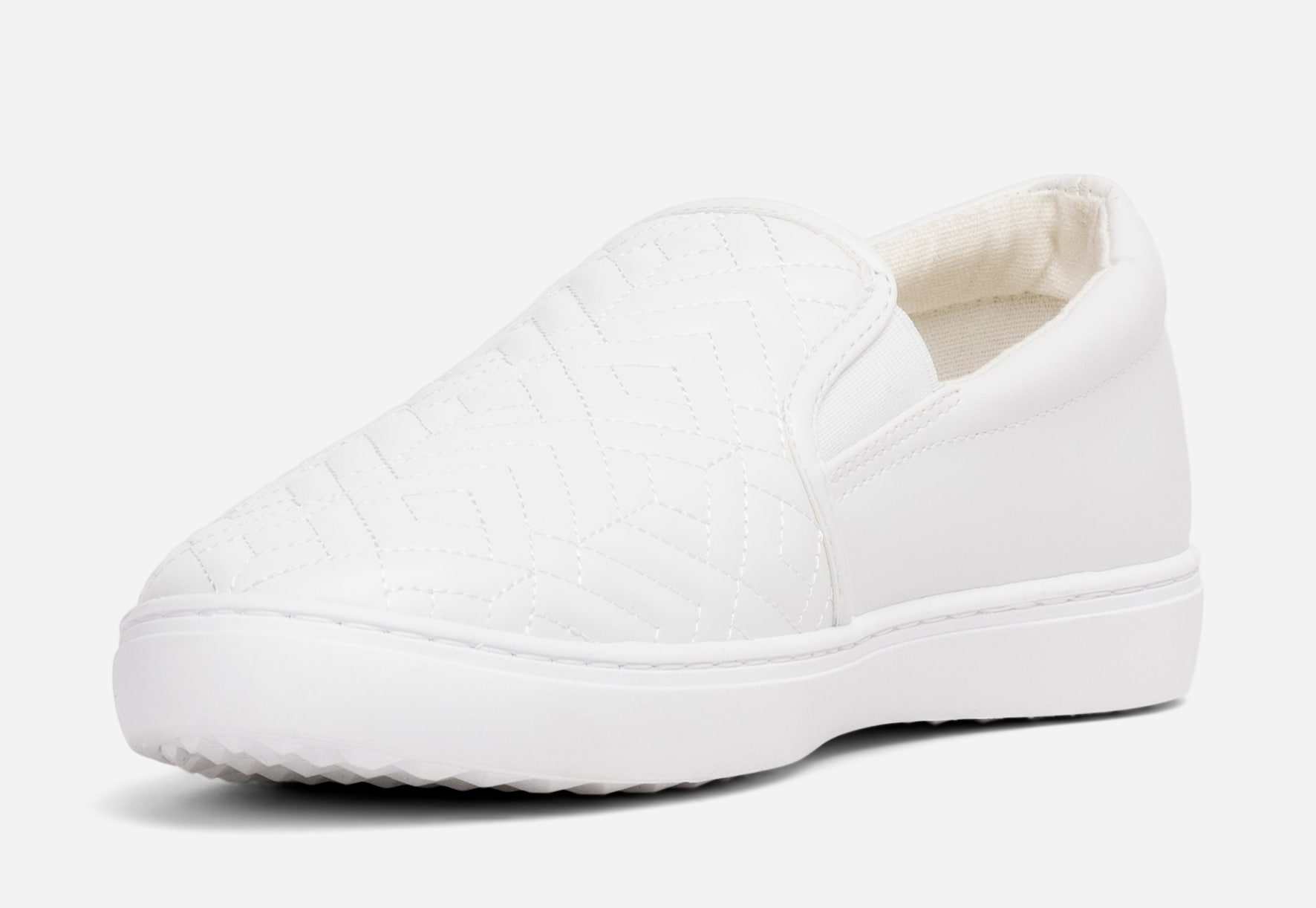 CLOU, Slip-on sneakers Hvit