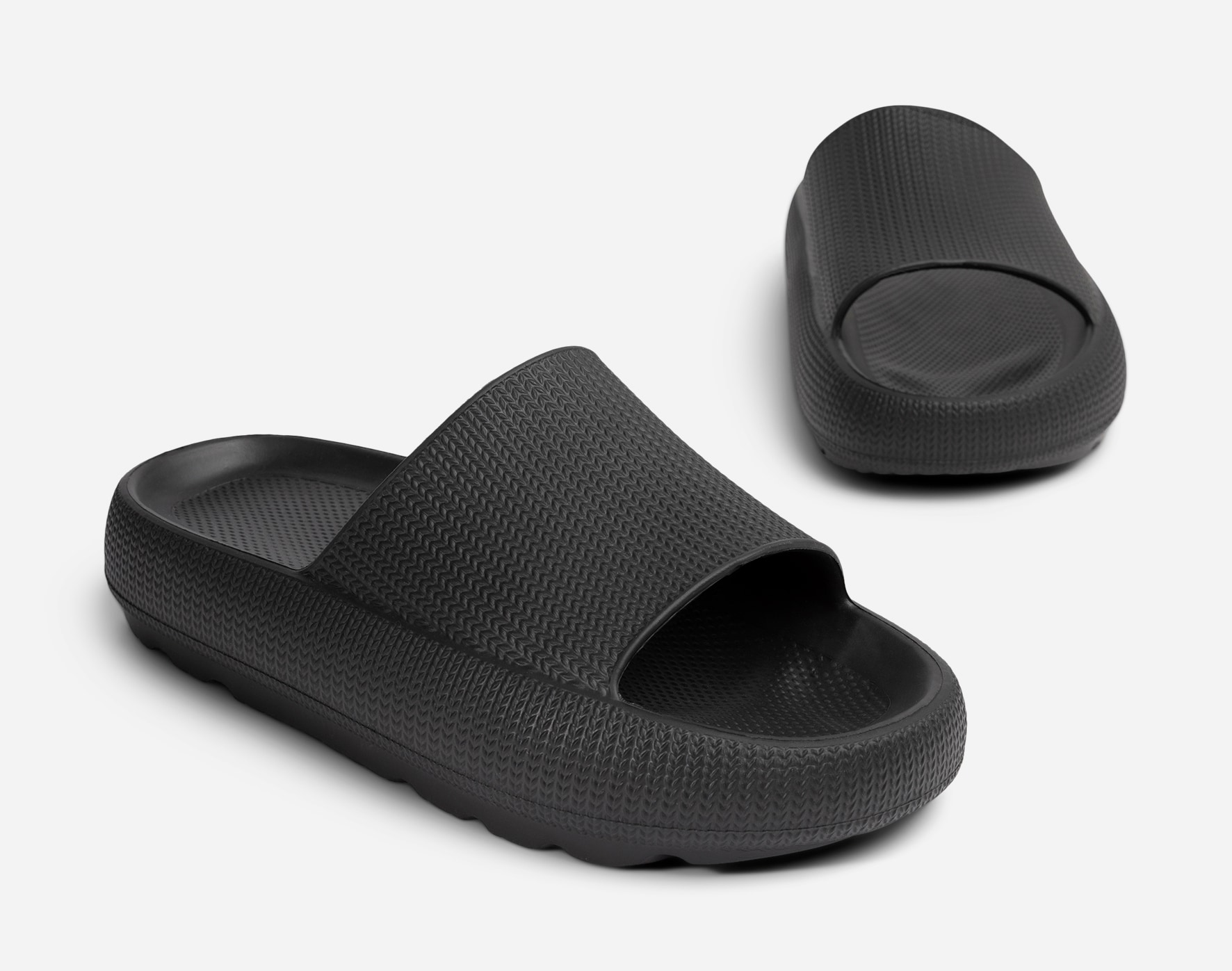 CLAUDIA GHIZZANI, Tøfler Sort