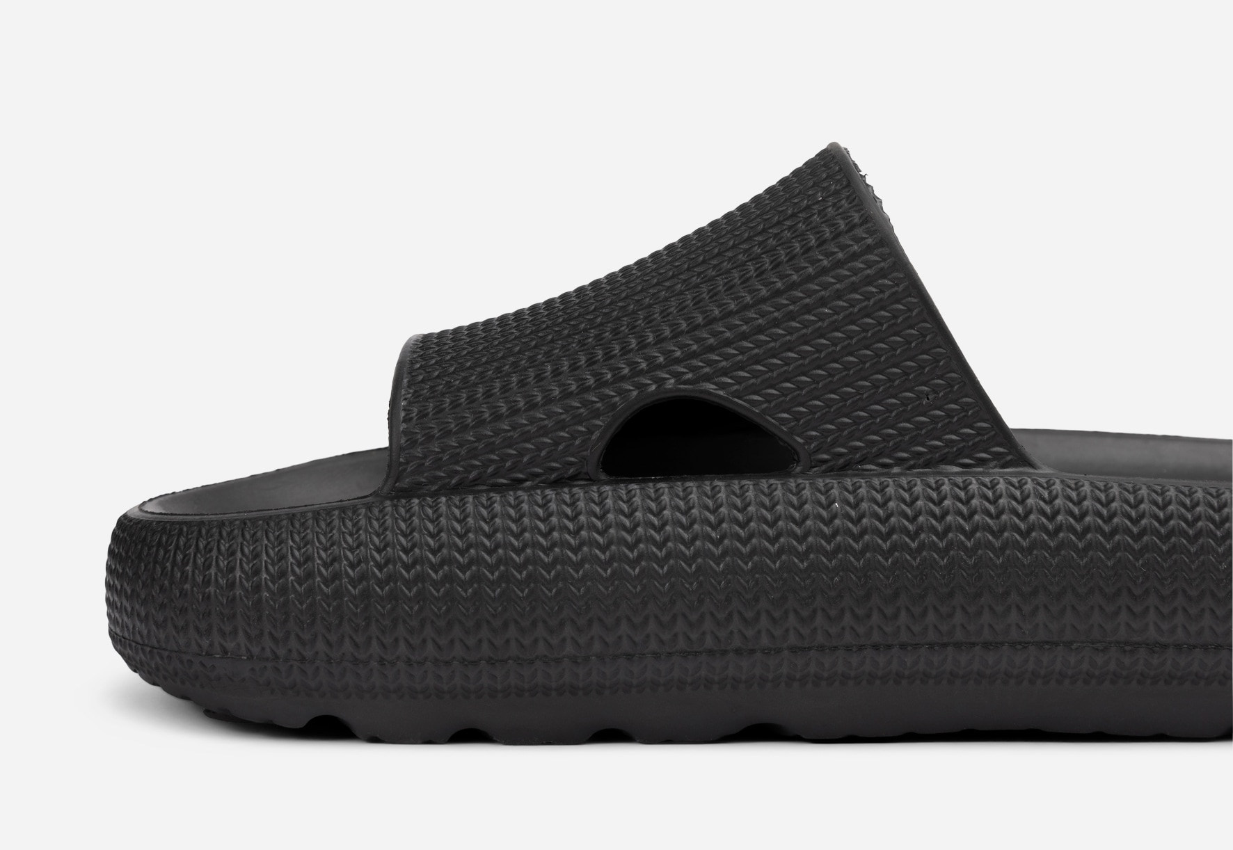 CLAUDIA GHIZZANI, Tøfler Sort