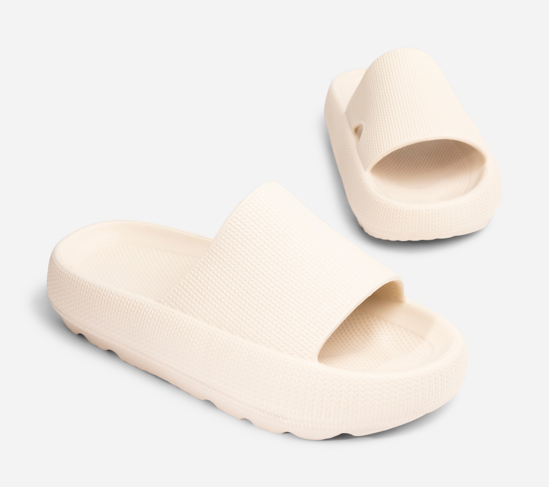 CLAUDIA GHIZZANI, Tøfler Beige