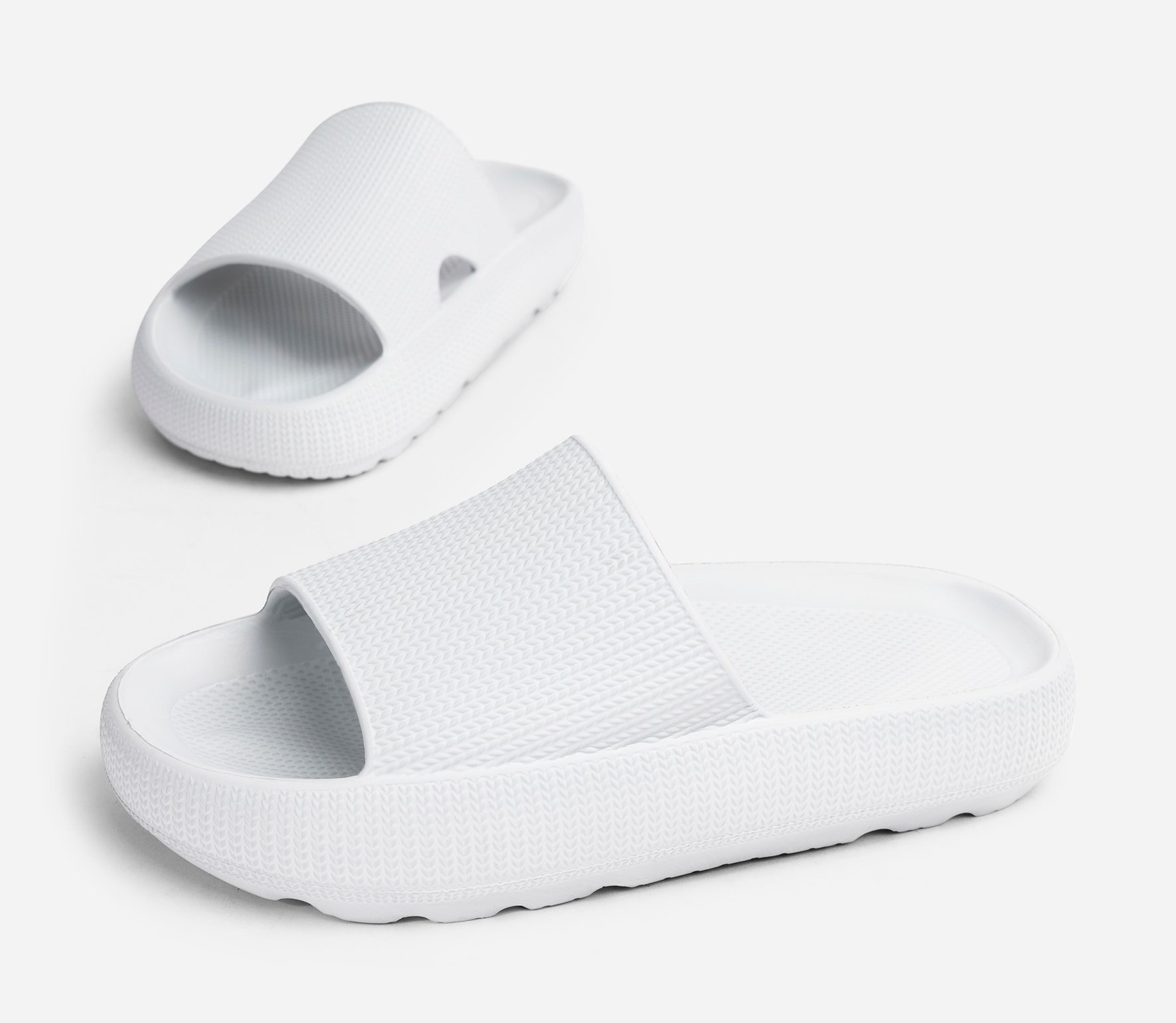 CLAUDIA GHIZZANI, Tøfler Grå