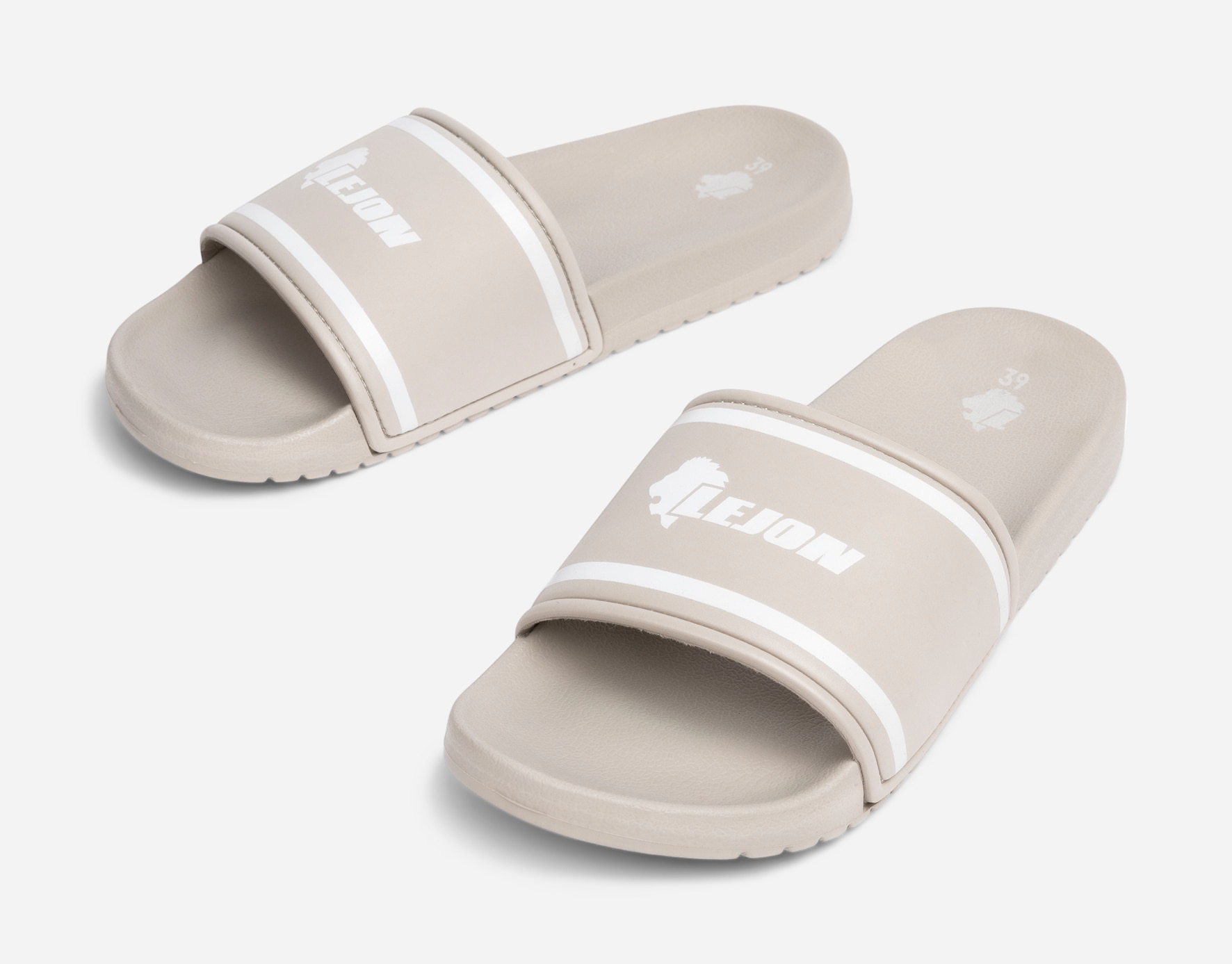 LEJON, Badesandaler Beige