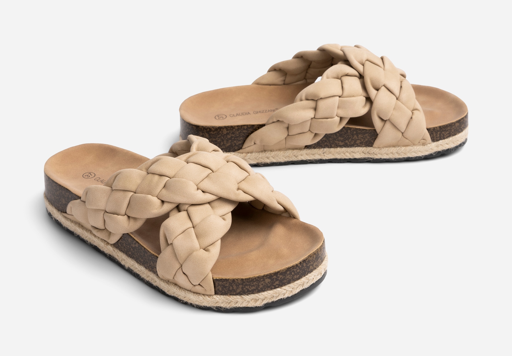 CLAUDIA GHIZZANI, Sandal Beige