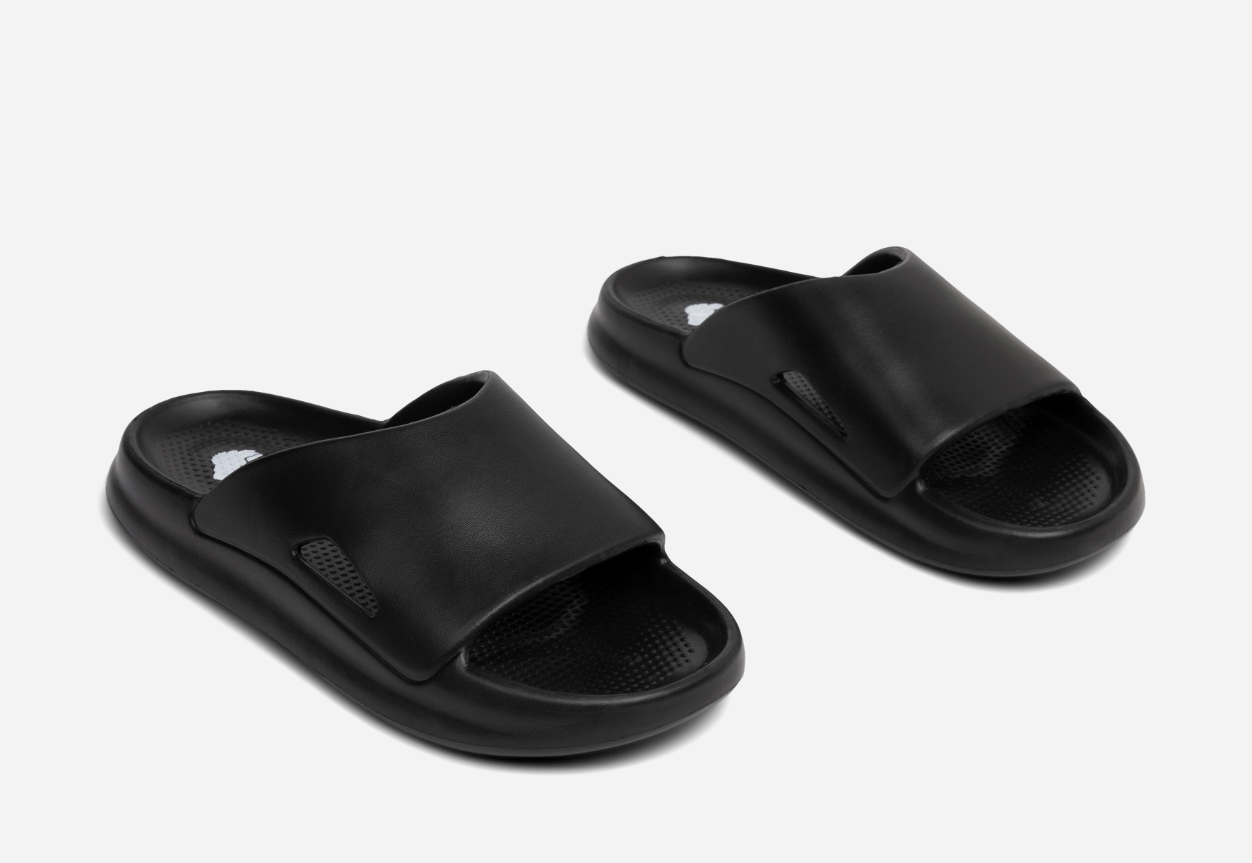 LEJON, Tøfler Sort