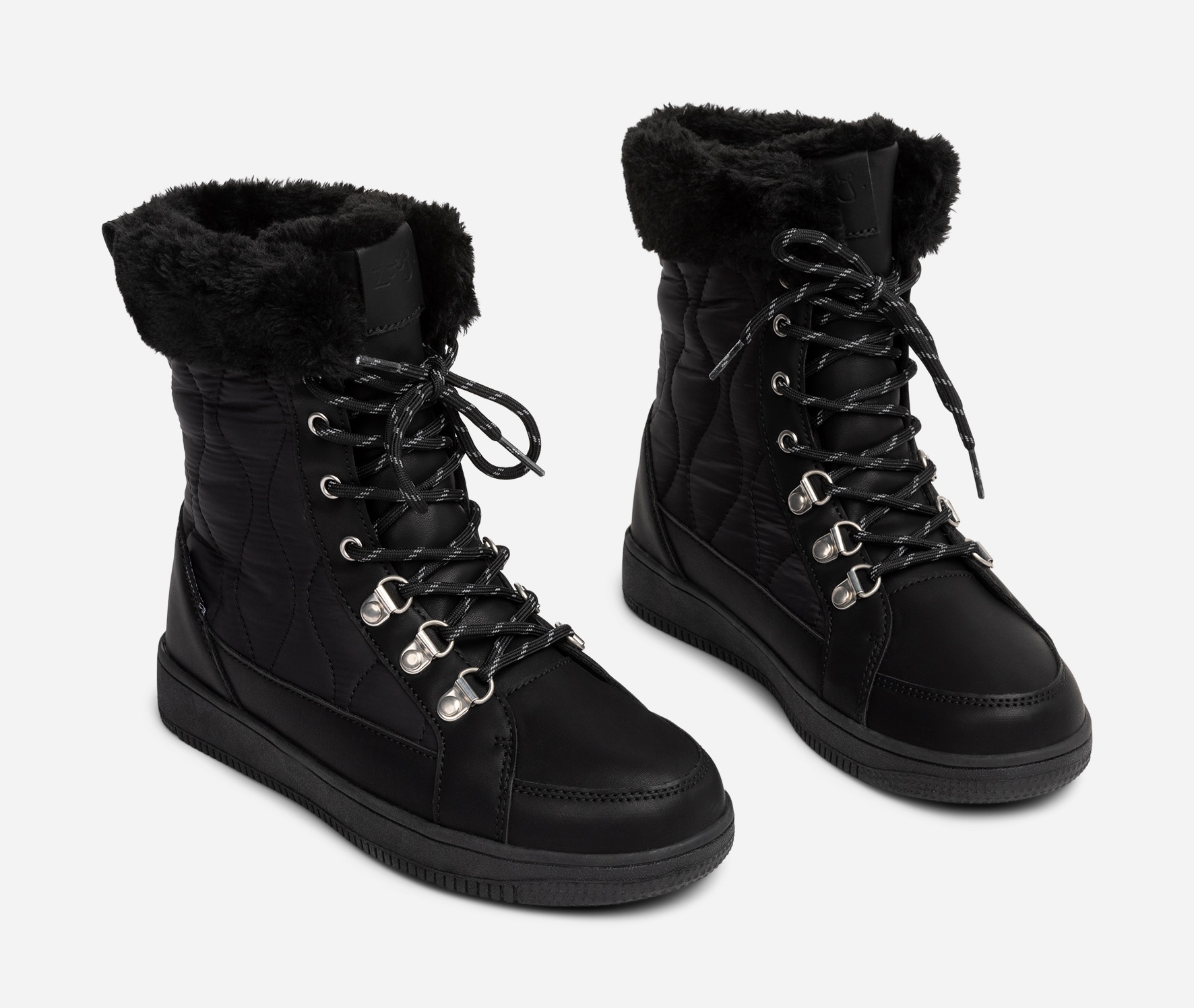 ZOEY, Varmforet skolett waterproof Sort