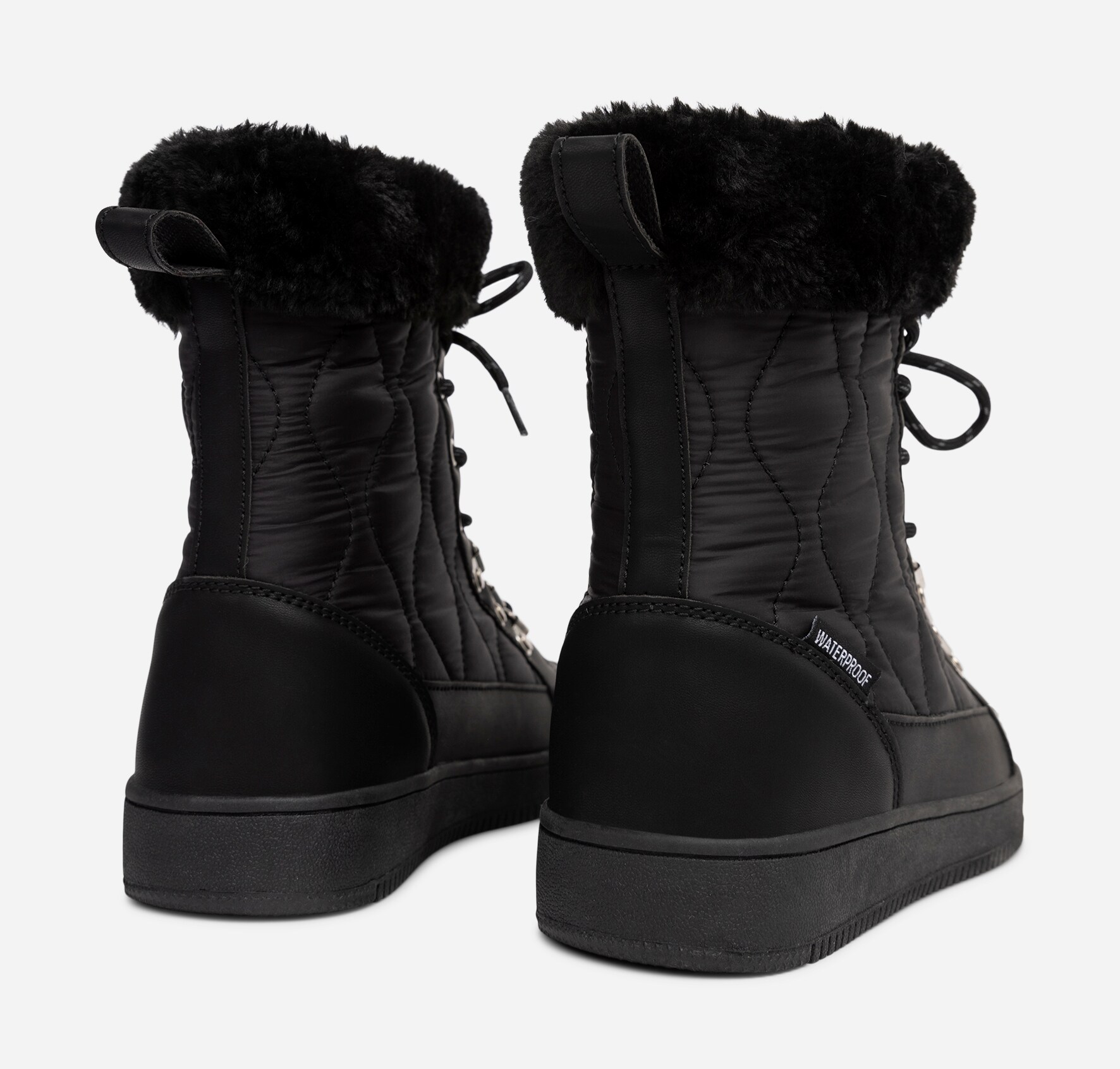 ZOEY, Varmforet skolett waterproof Sort