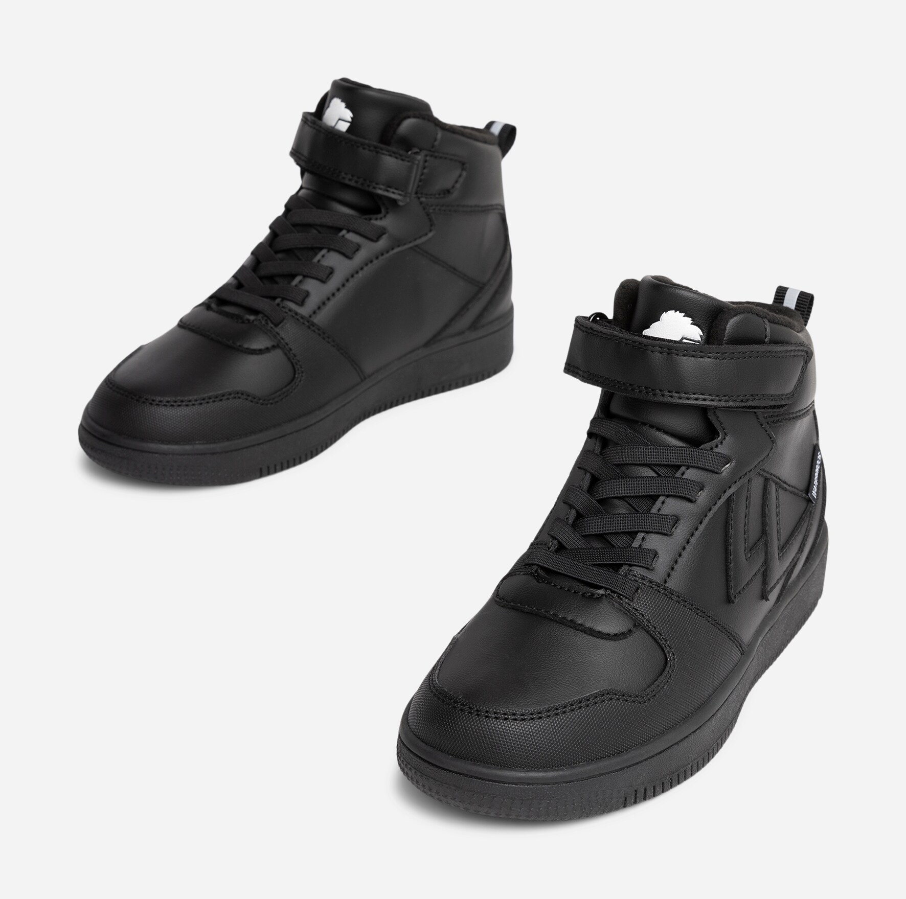 LEJON, Fleeceforet høy sneakers waterproof Sort