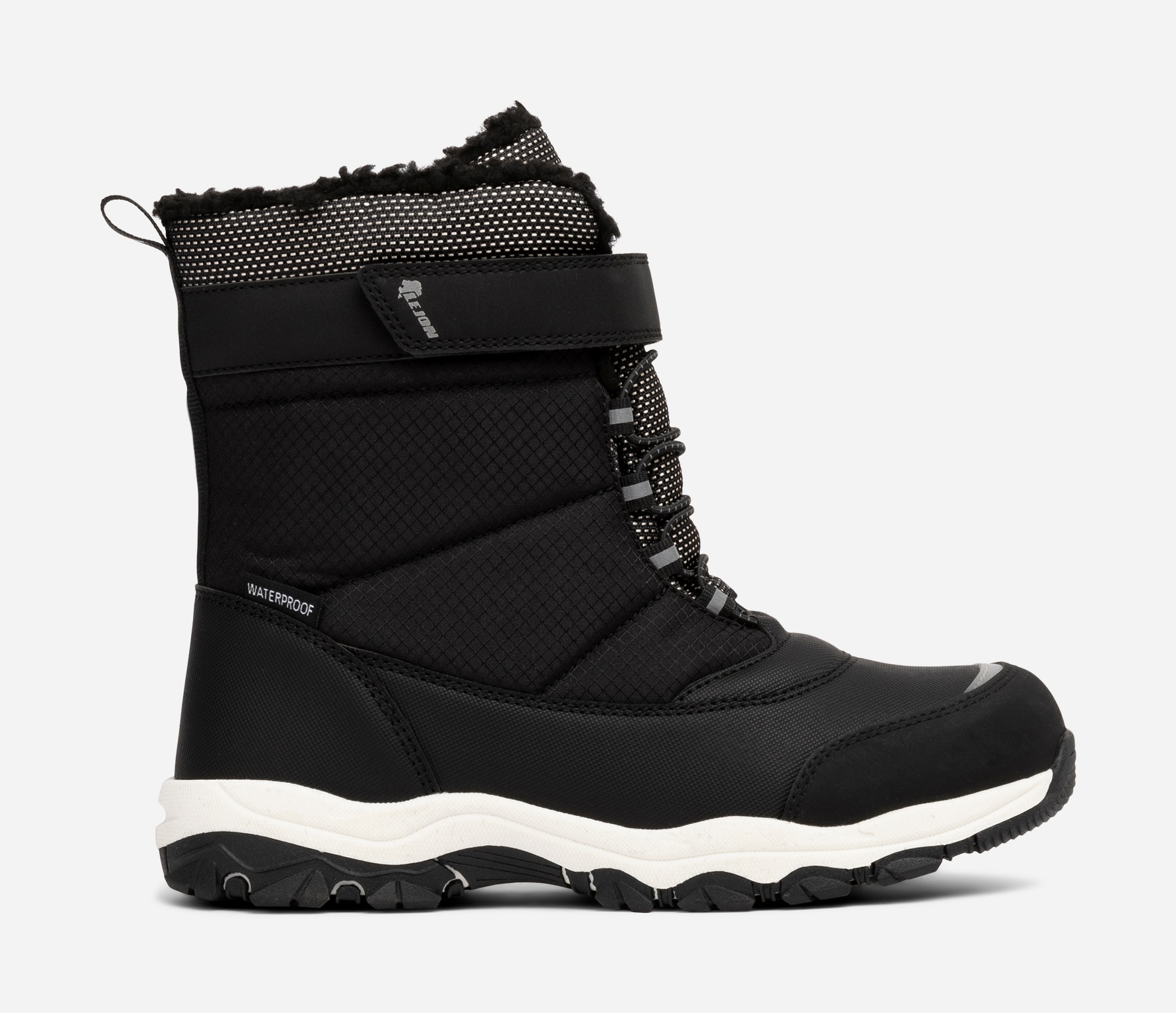 LEJON, Varmforet skolett waterproof Sort
