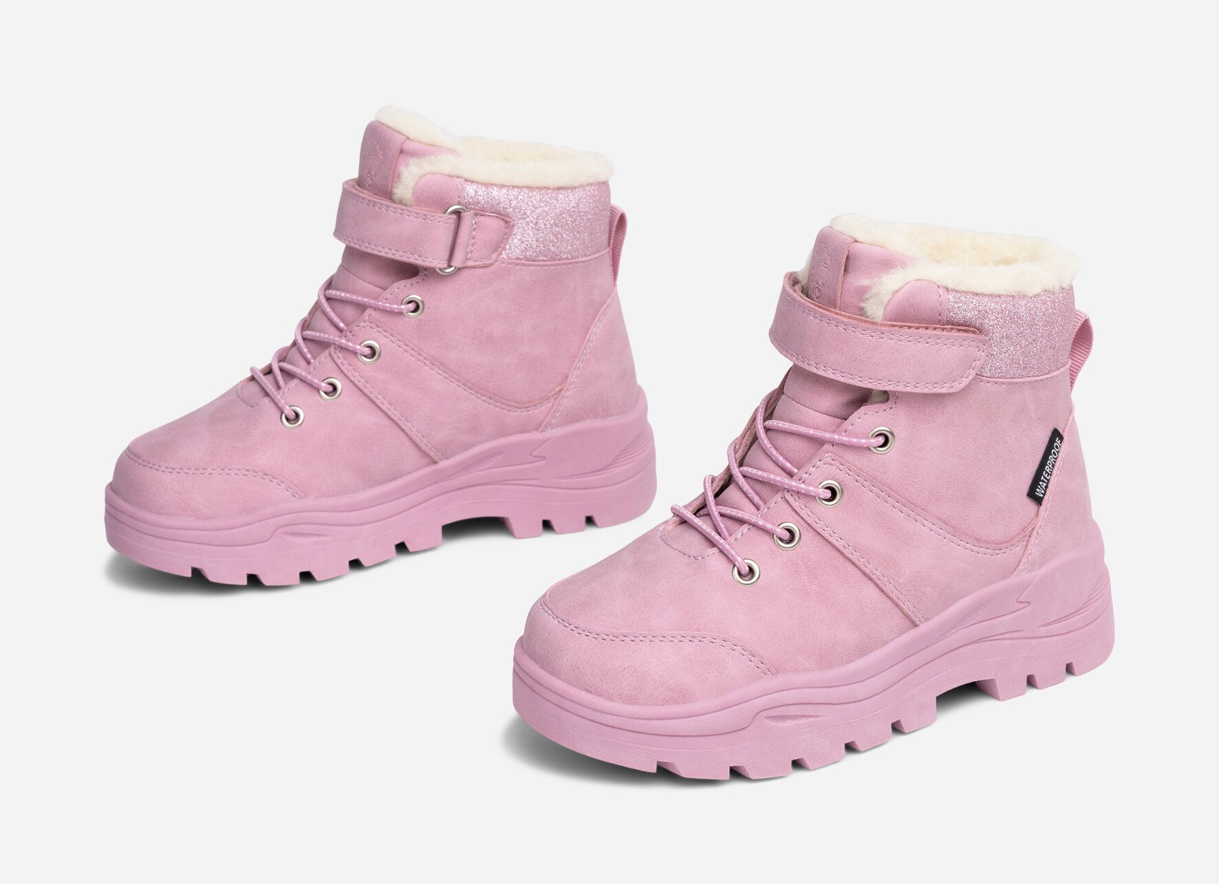 LEJON, Varmforet skolett waterproof Lilla