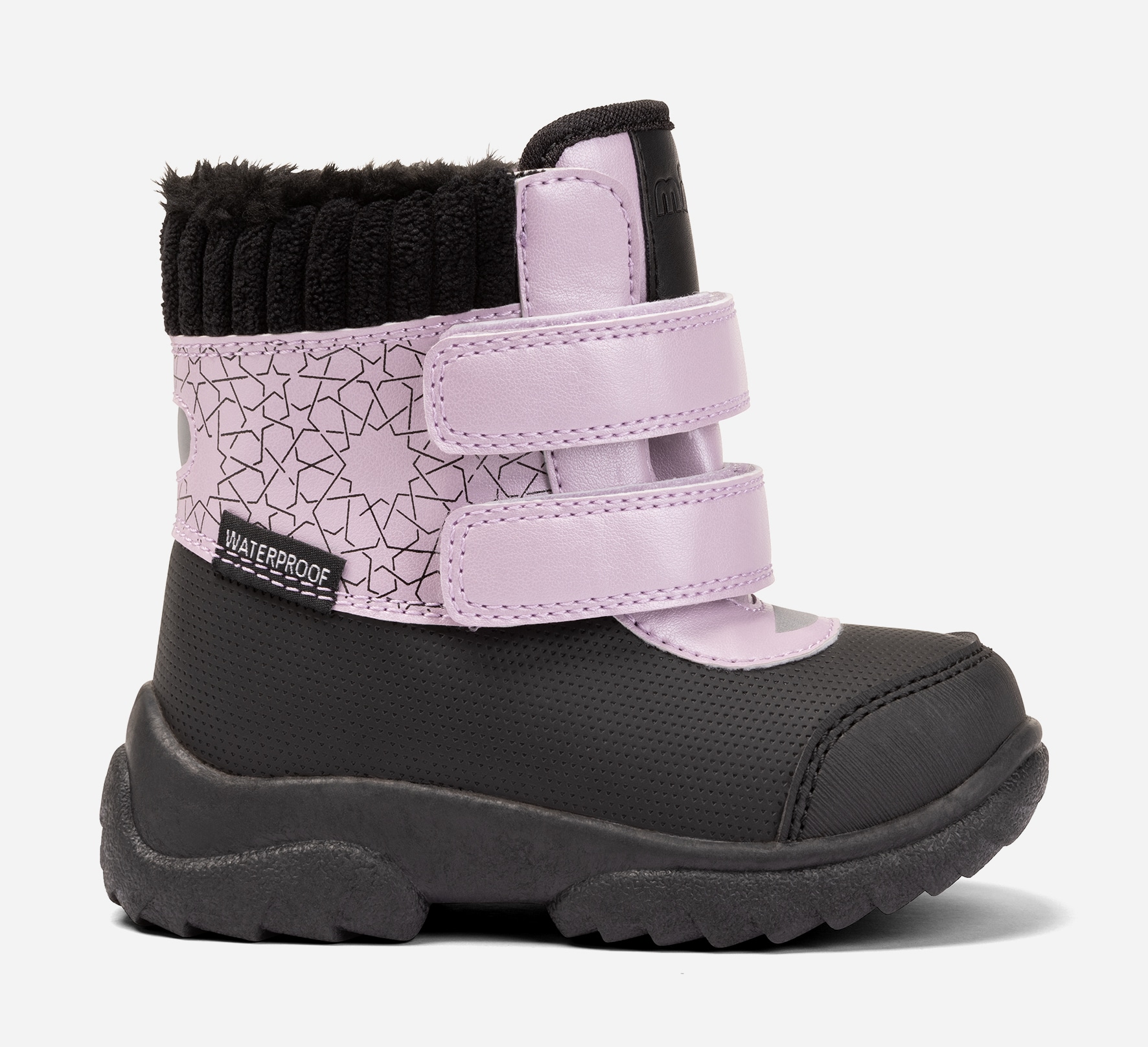 Mino, Varmforet skolett waterproof Rosa