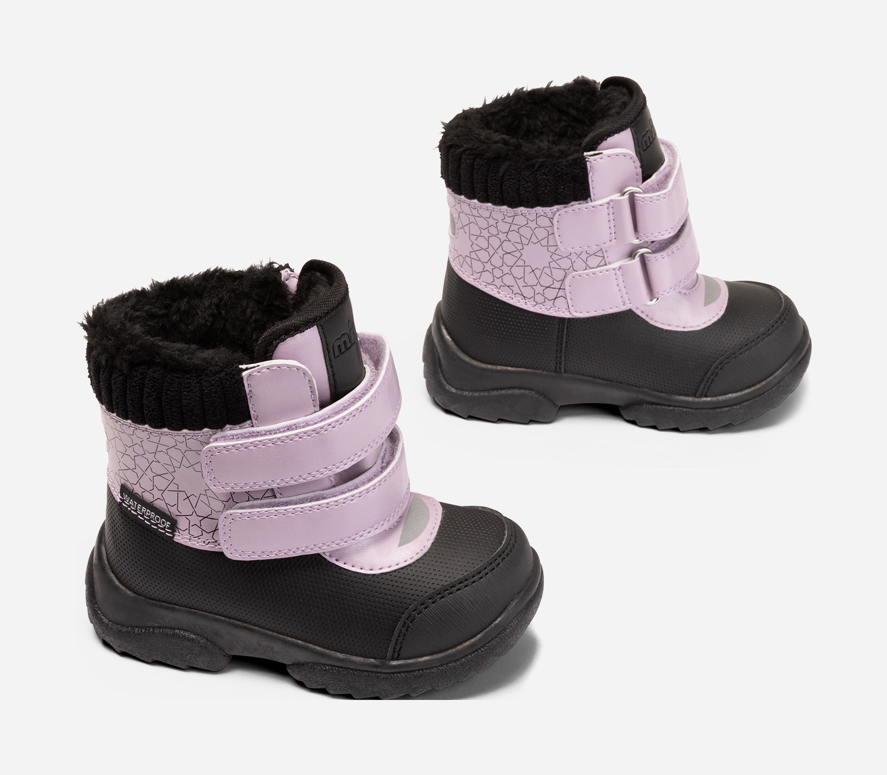 Mino, Varmforet skolett waterproof Rosa