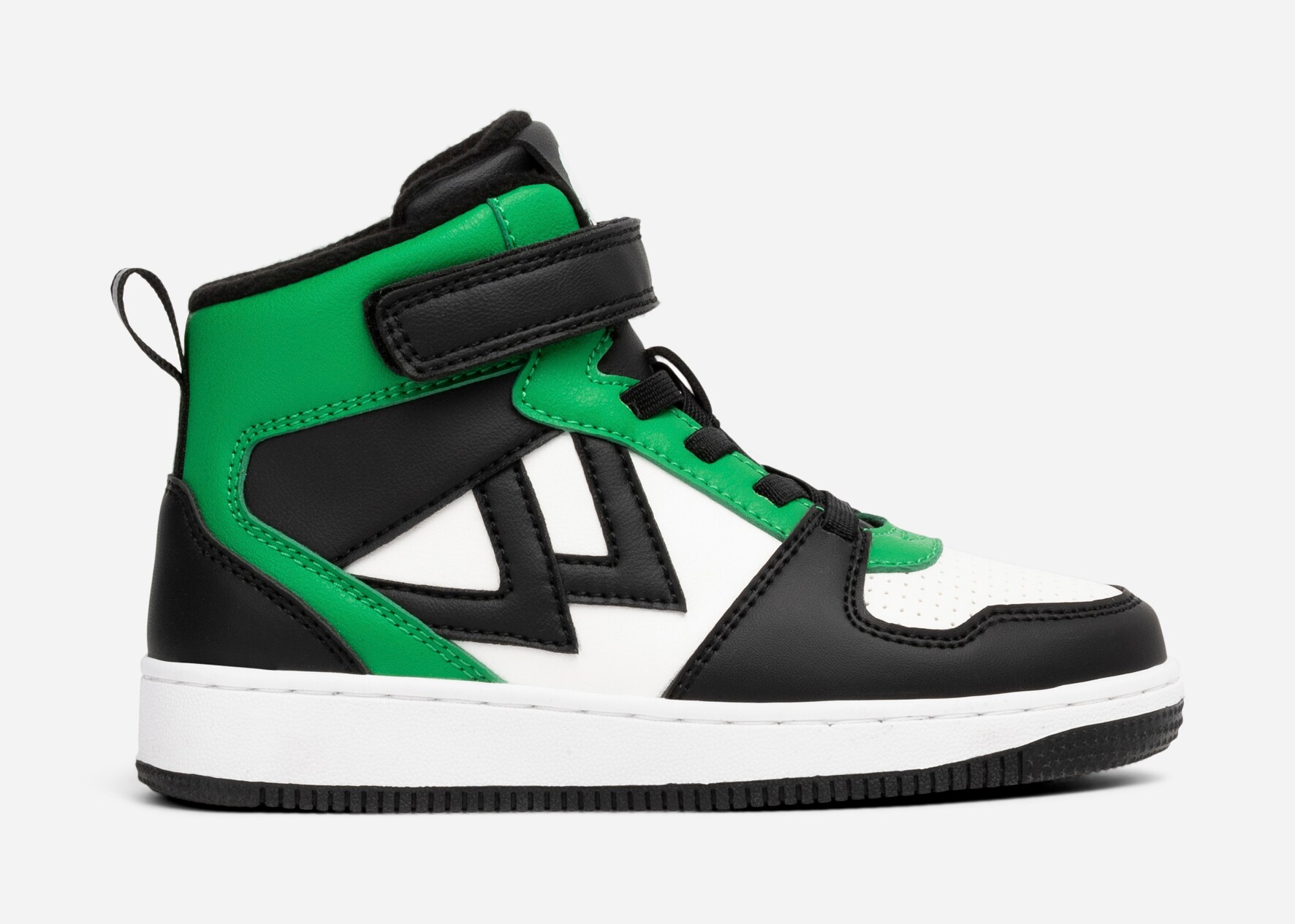 LEJON, Fleeceforet høy sneakers Grønn