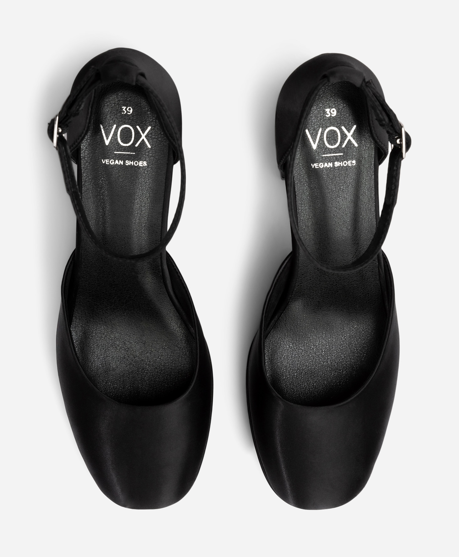 VOX, Pumps med platåsåle Sort