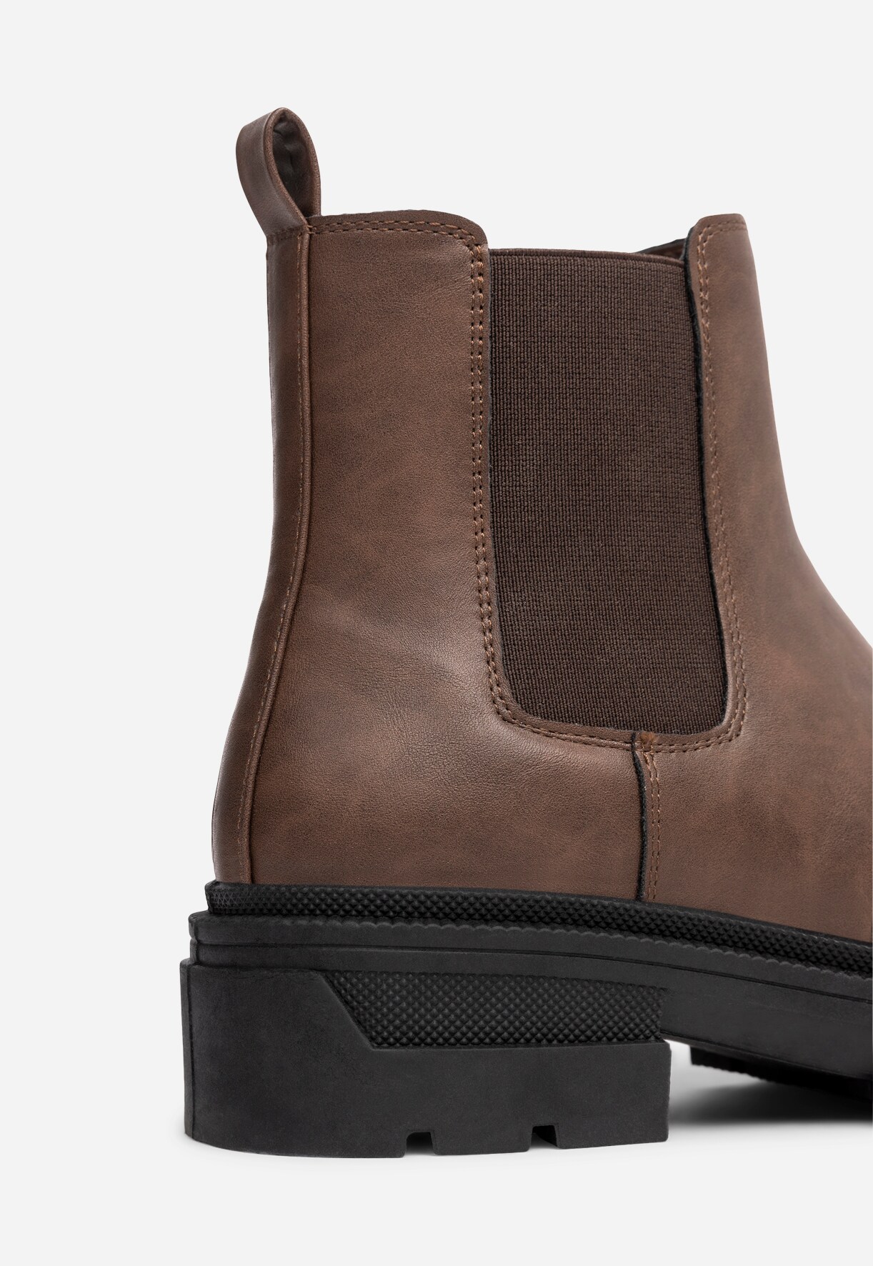 CLOU, Varmforet chelseaboots Brun