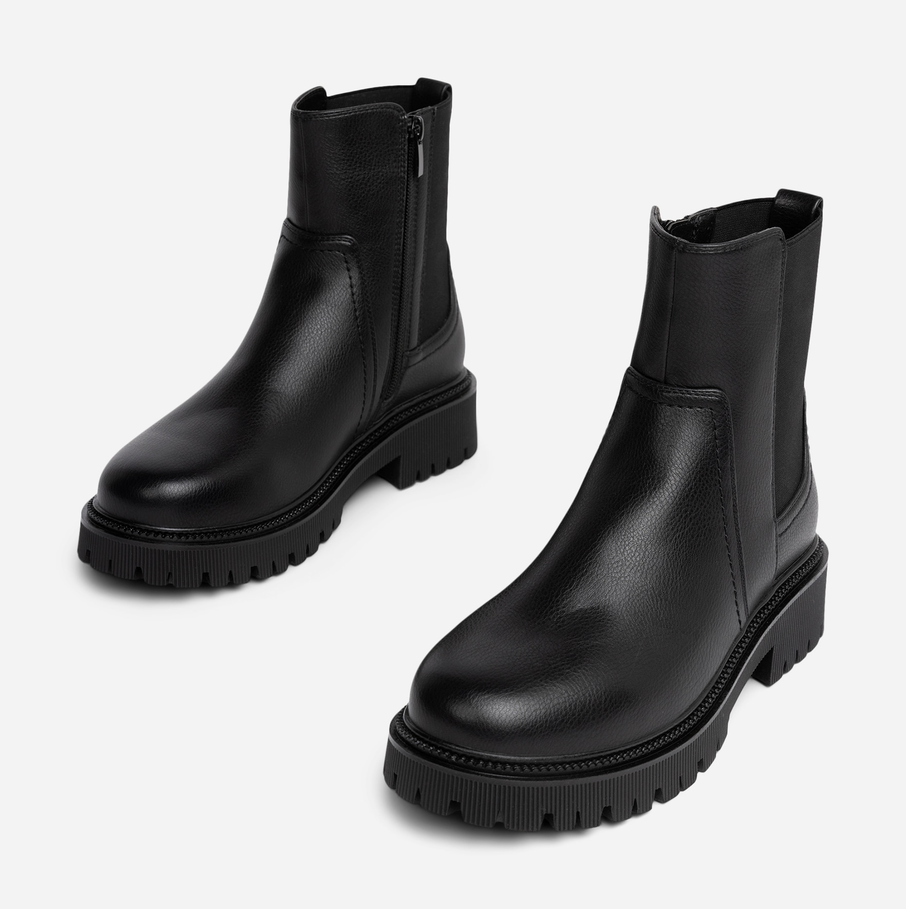 CLOU, Varmforet boots Sort