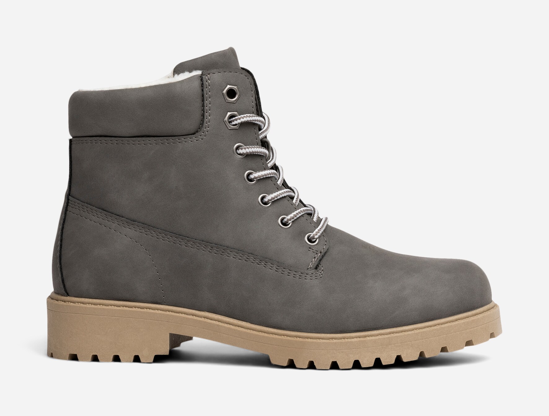 LEJON, Varmforet skolett Grå