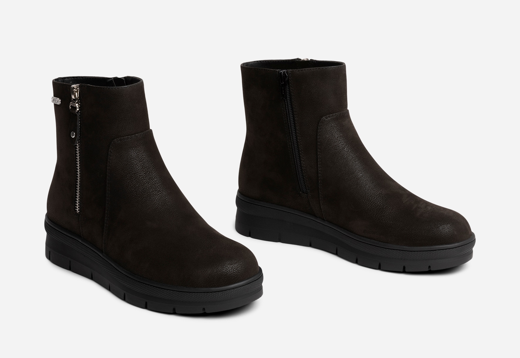 CLOU COMFORT, Varmforet boots, waterproof Sort