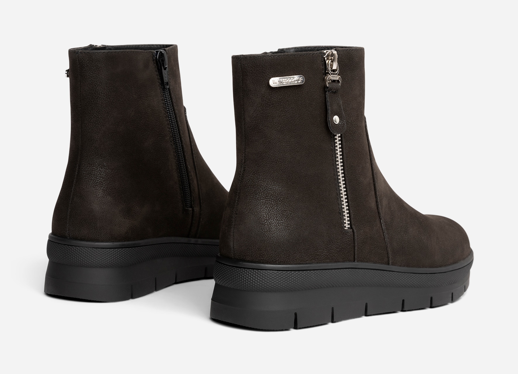 CLOU COMFORT, Varmforet boots, waterproof Sort