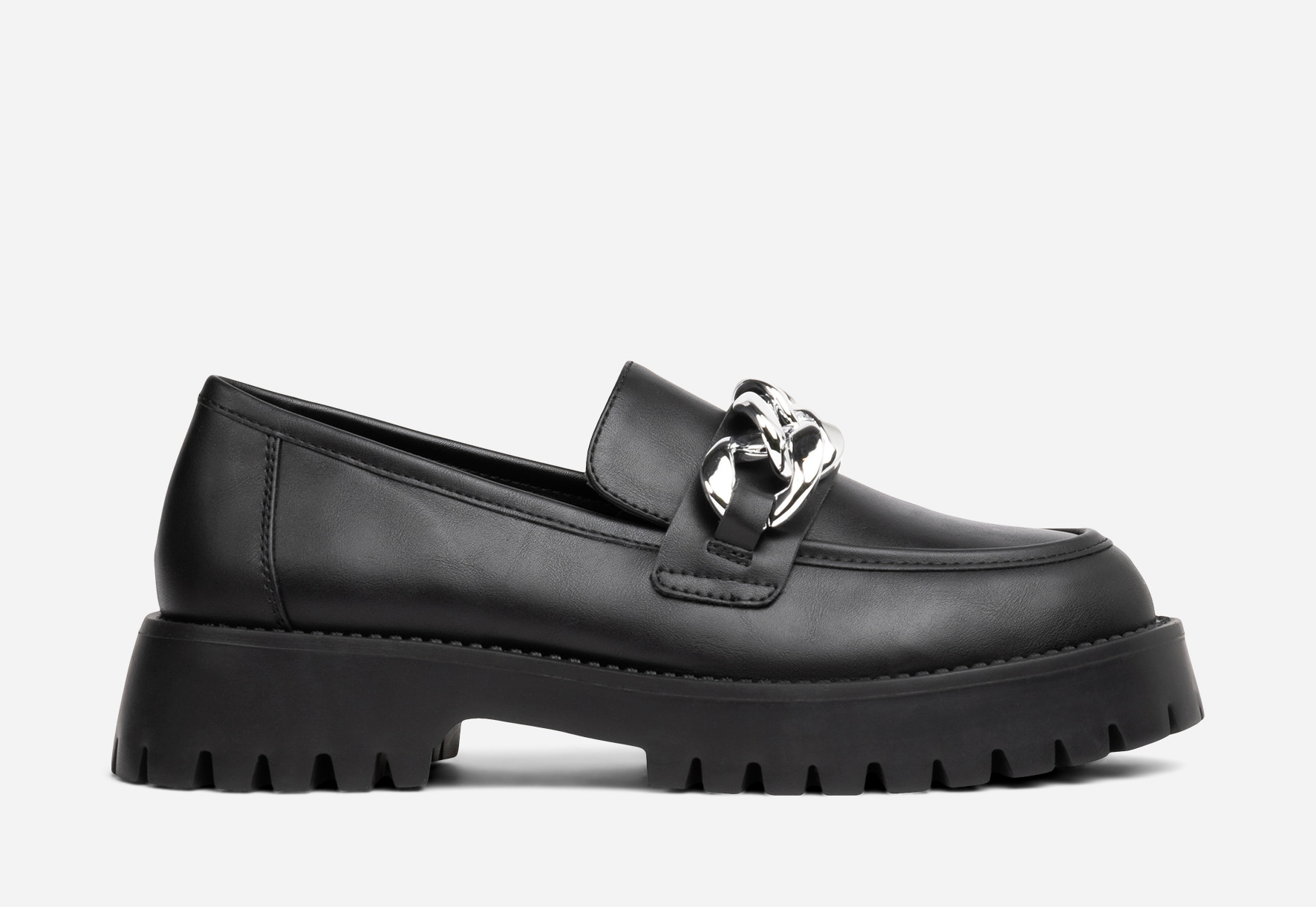 VOX, Loafer med kedje Sort