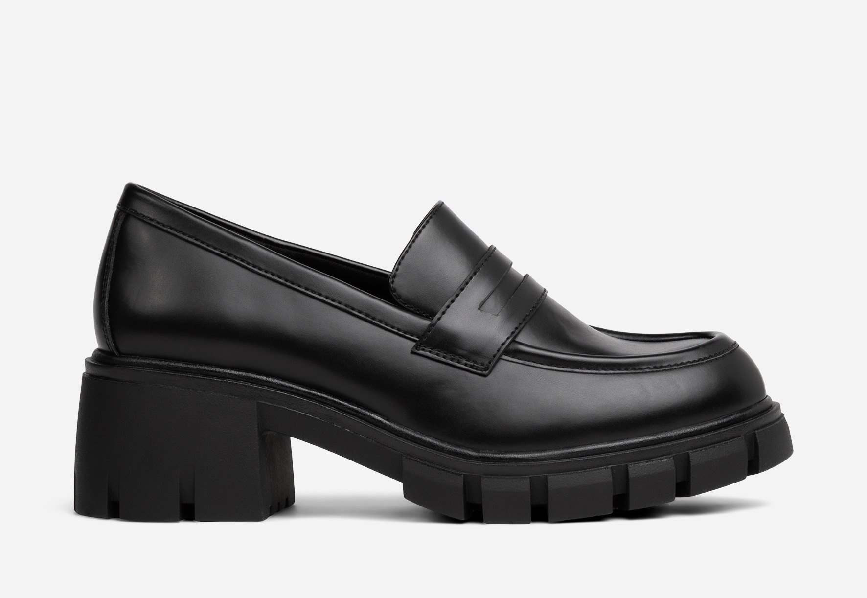 VOX, Loafer på hæl Sort