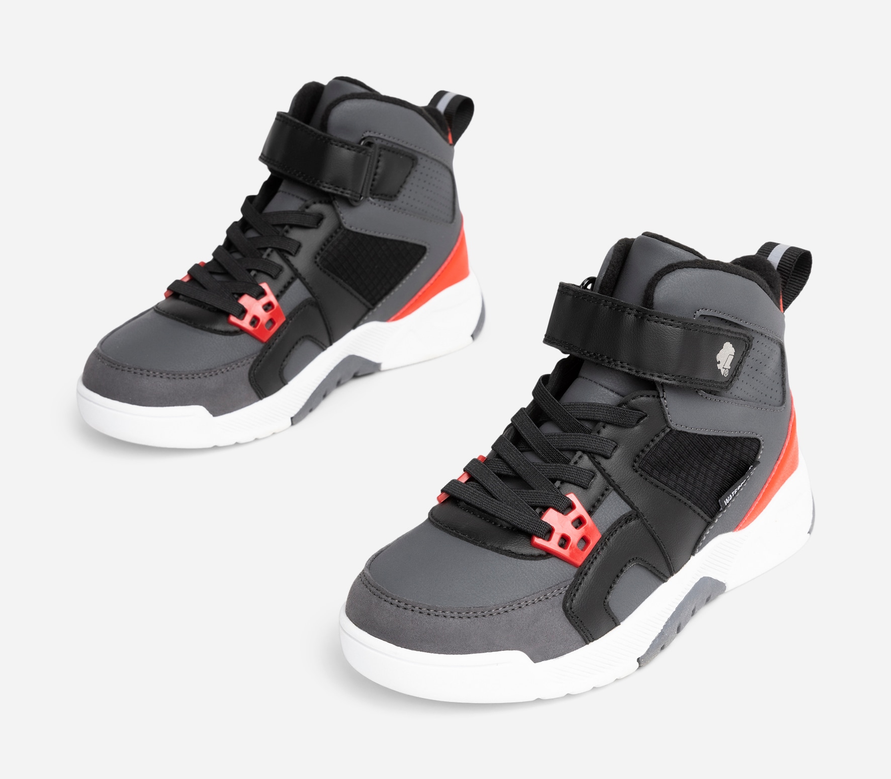 LEJON, Fleeceforet høy sneakers waterproof Flerfarget