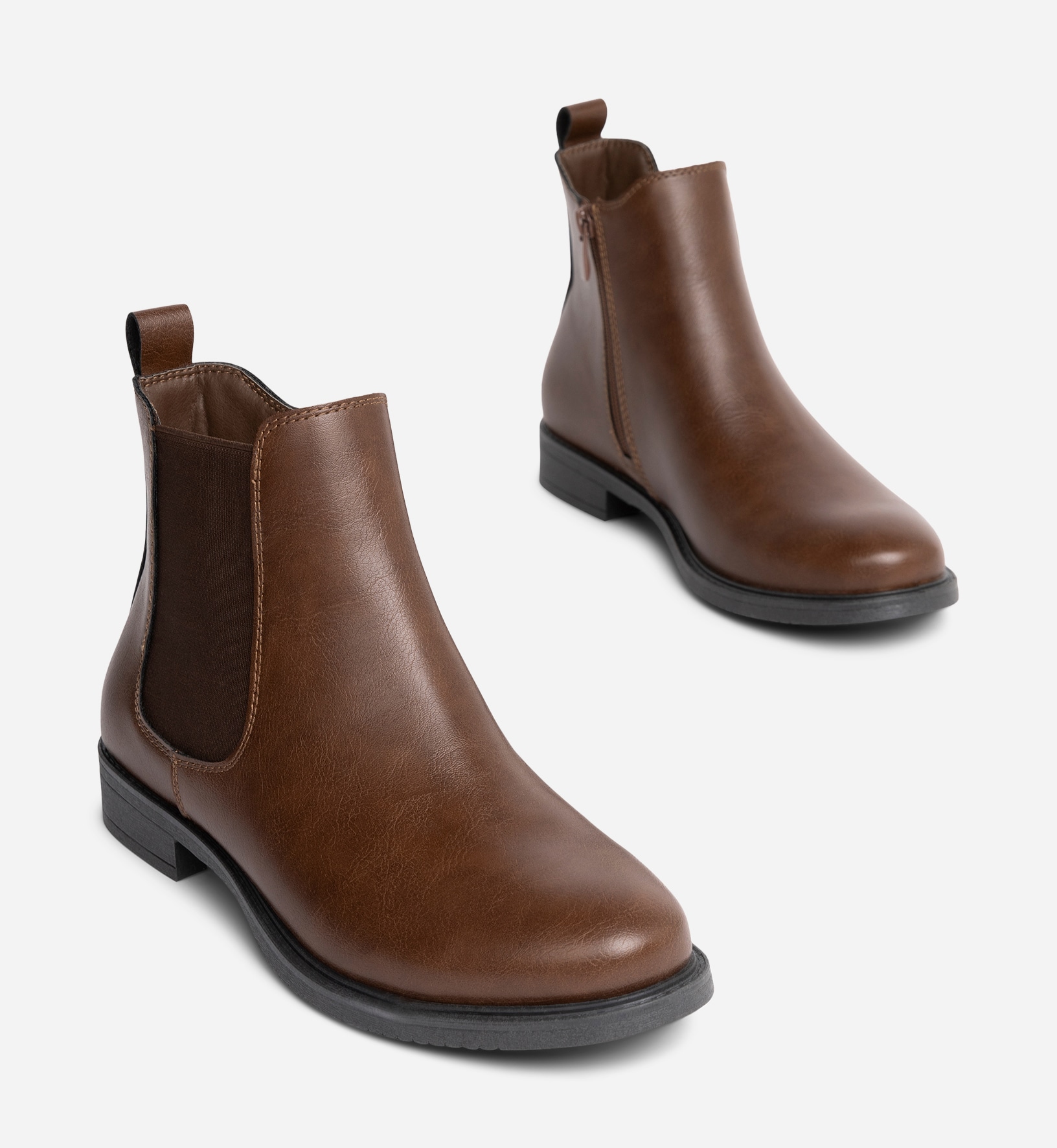 CLOU, Chelseaboots Brun