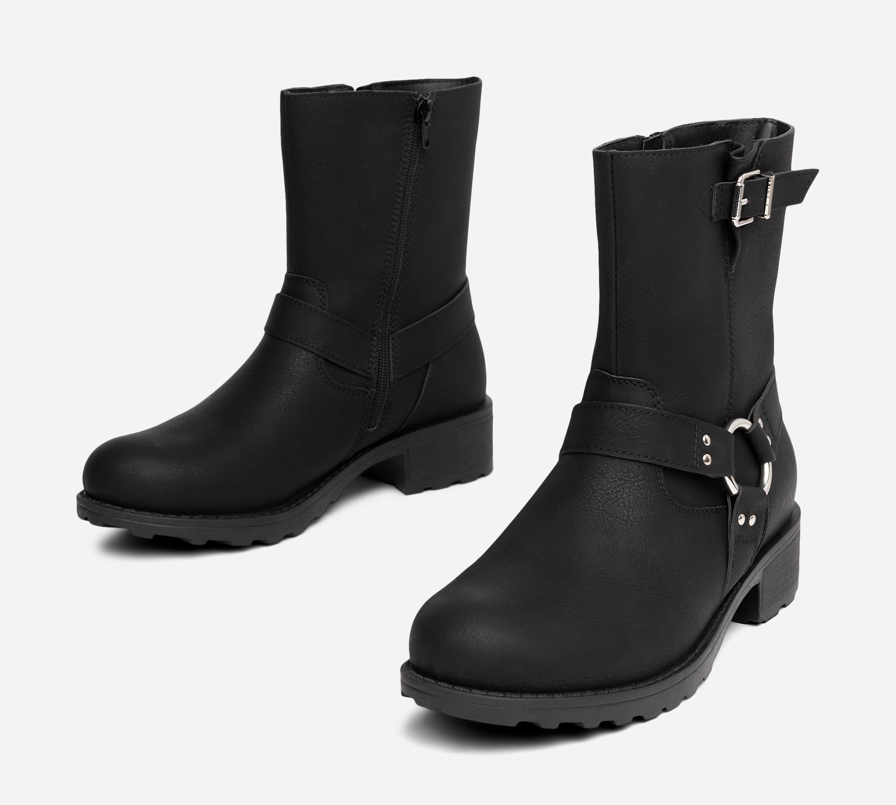 CLOU, Bikerboots Sort