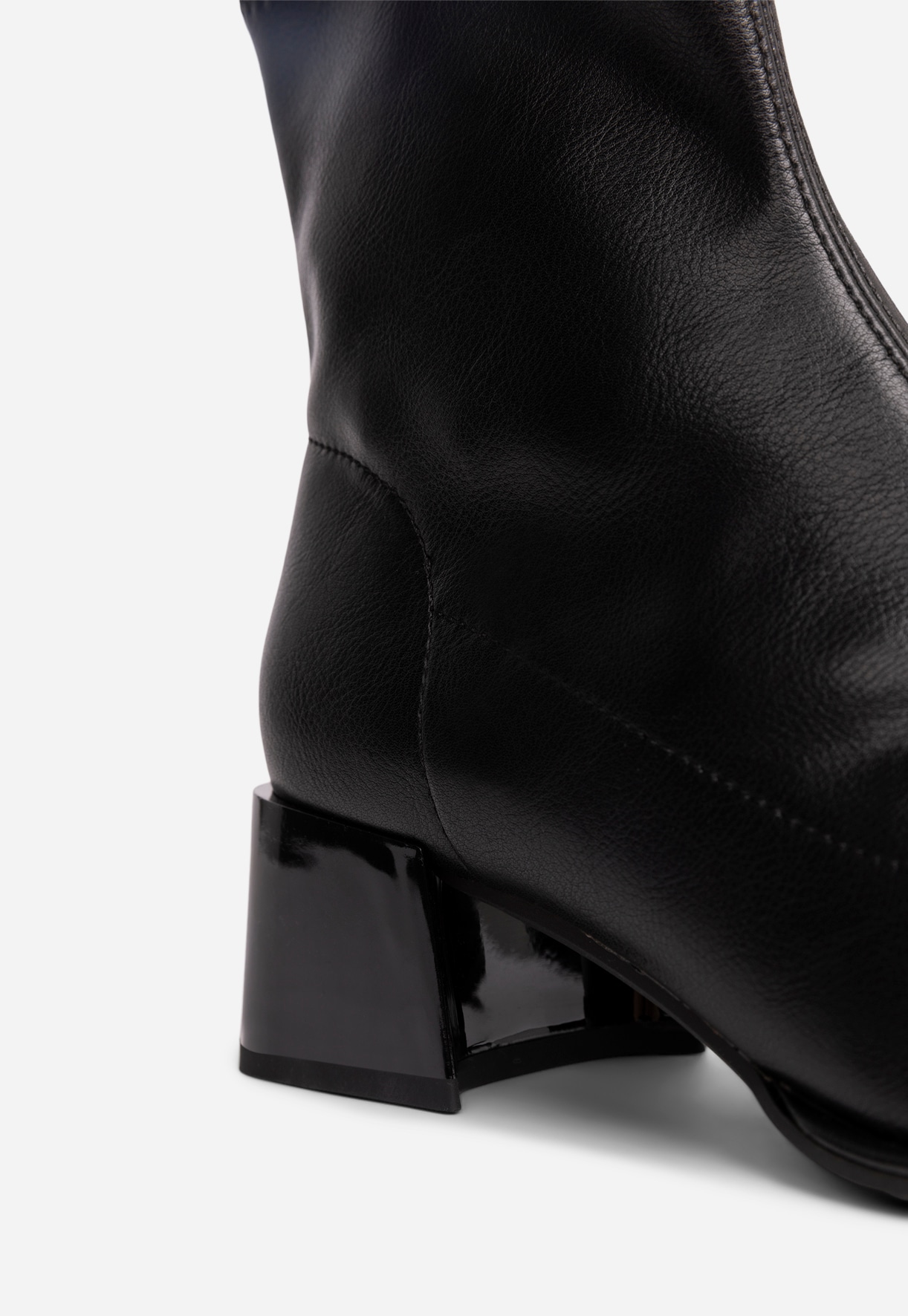 CLOU, Boots med stretch Sort