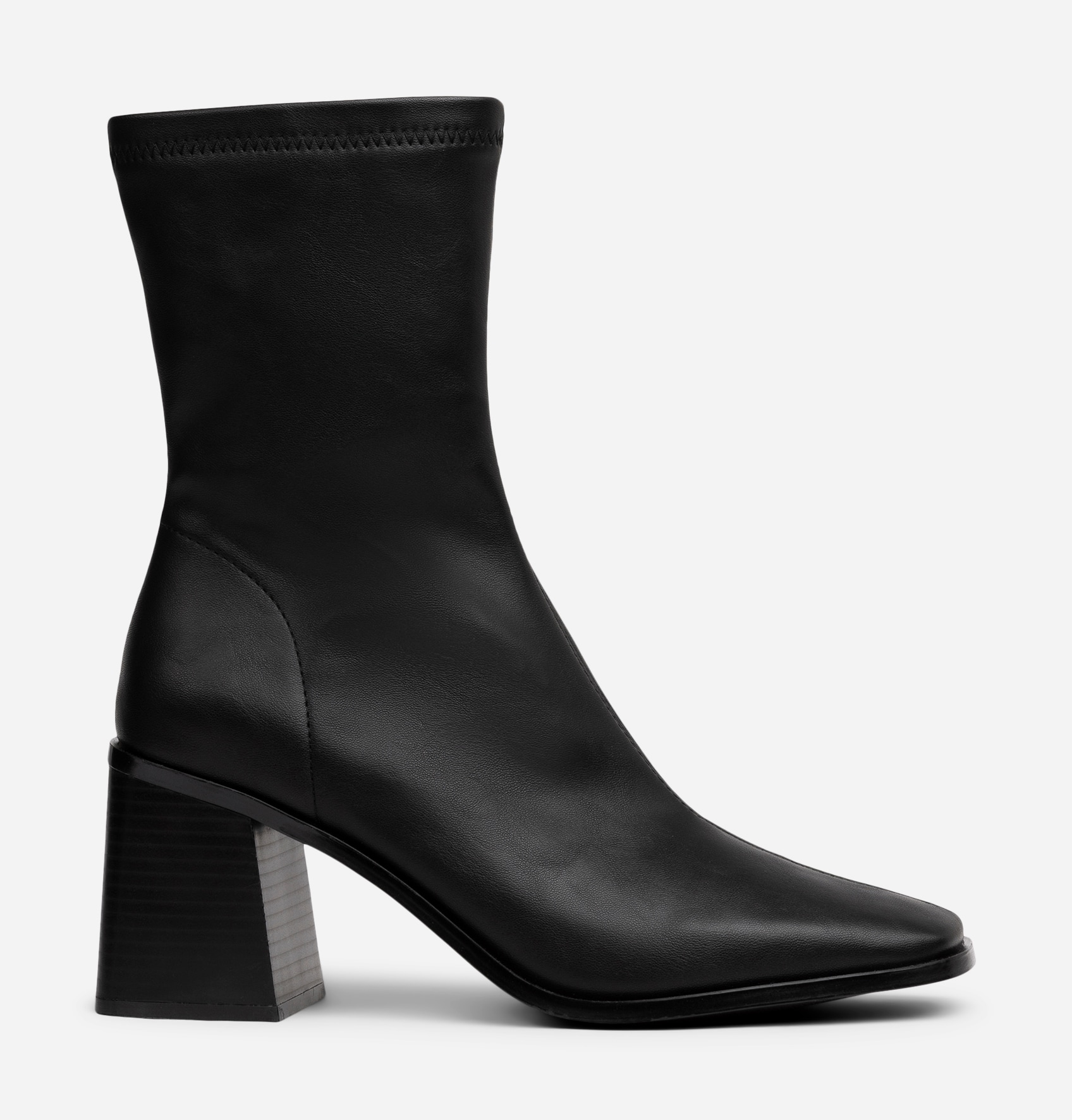 CLOU, Boots med stretch Sort