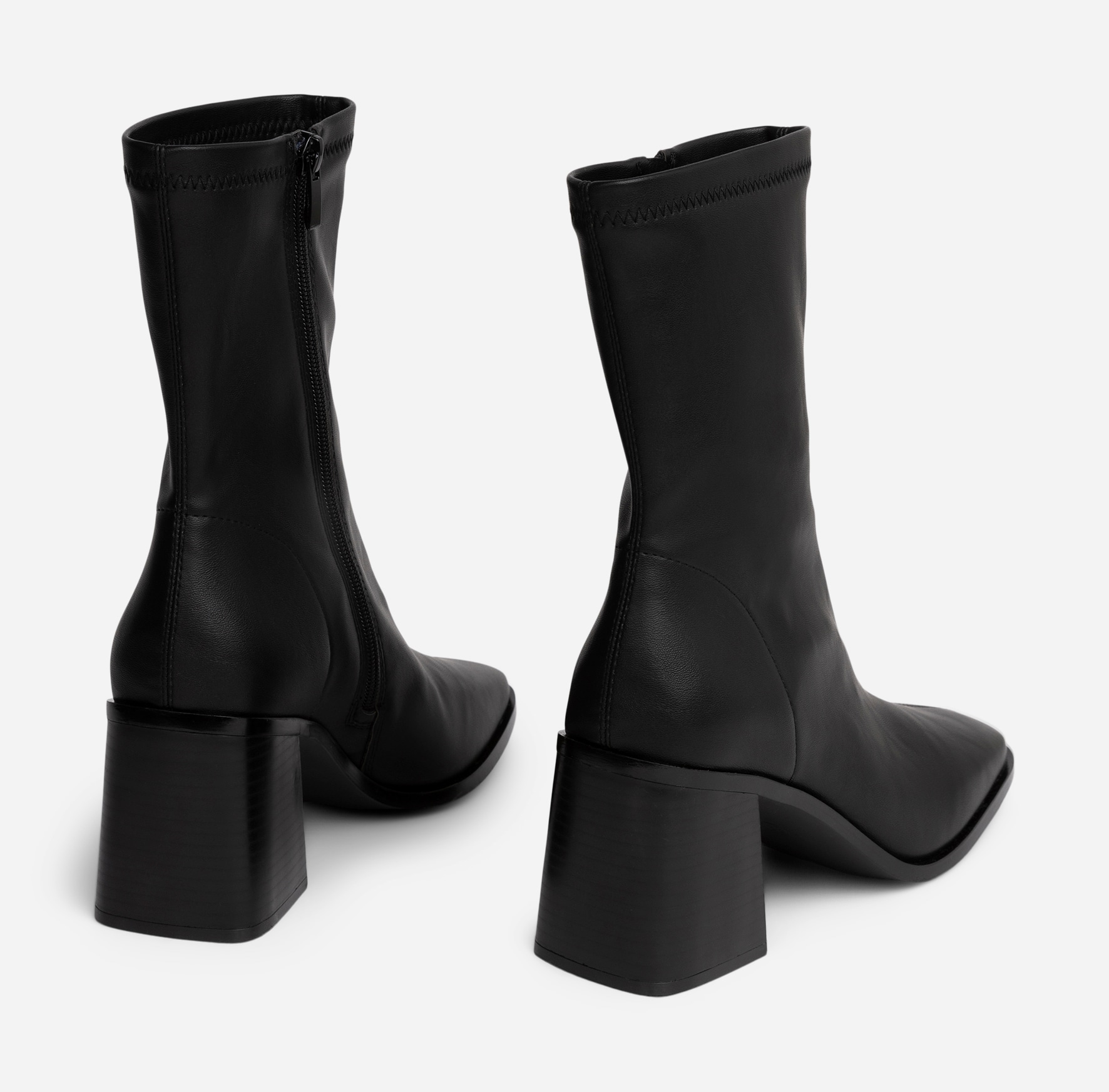 CLOU, Boots med stretch Sort
