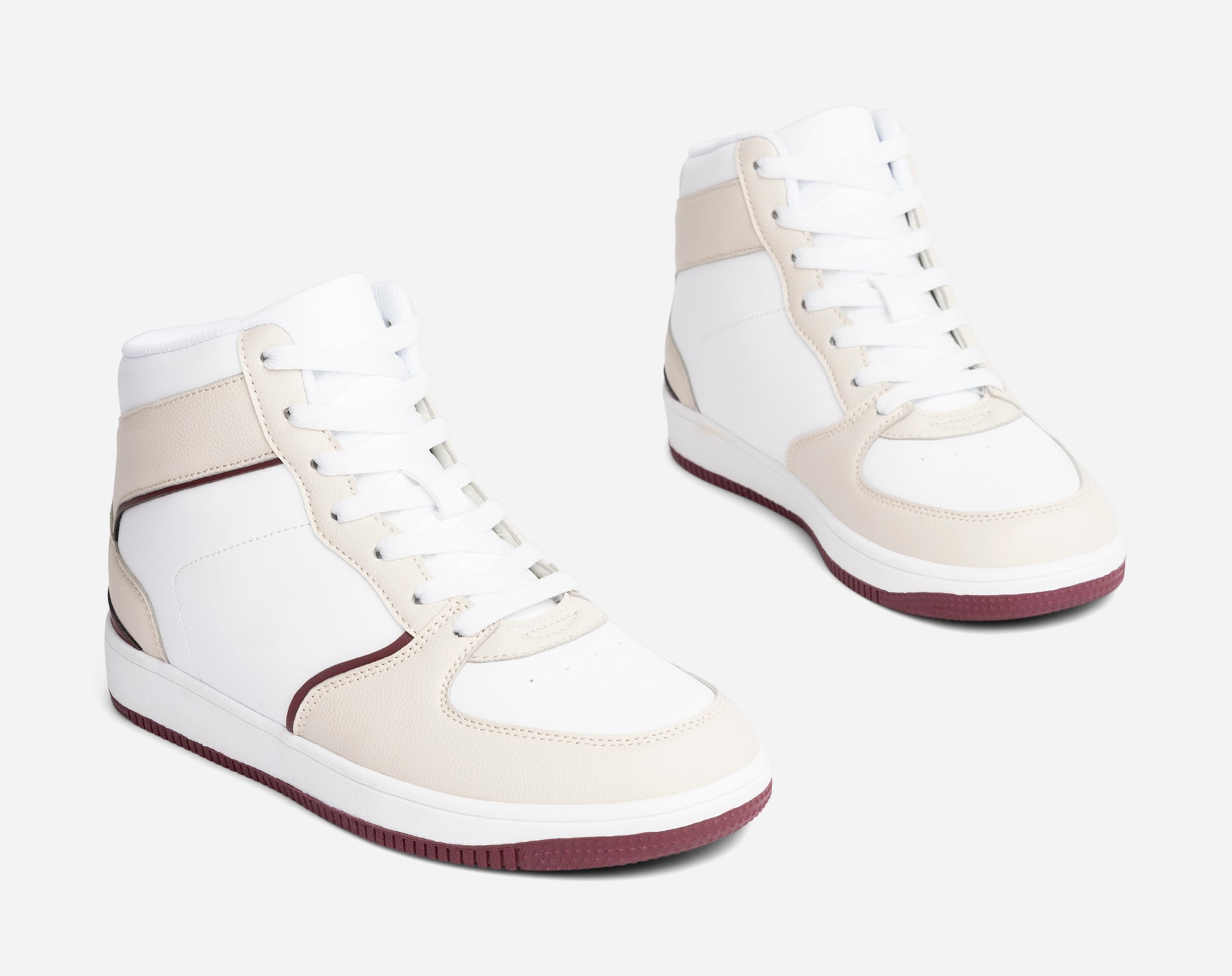 LEJON, Høye sneakers Hvit