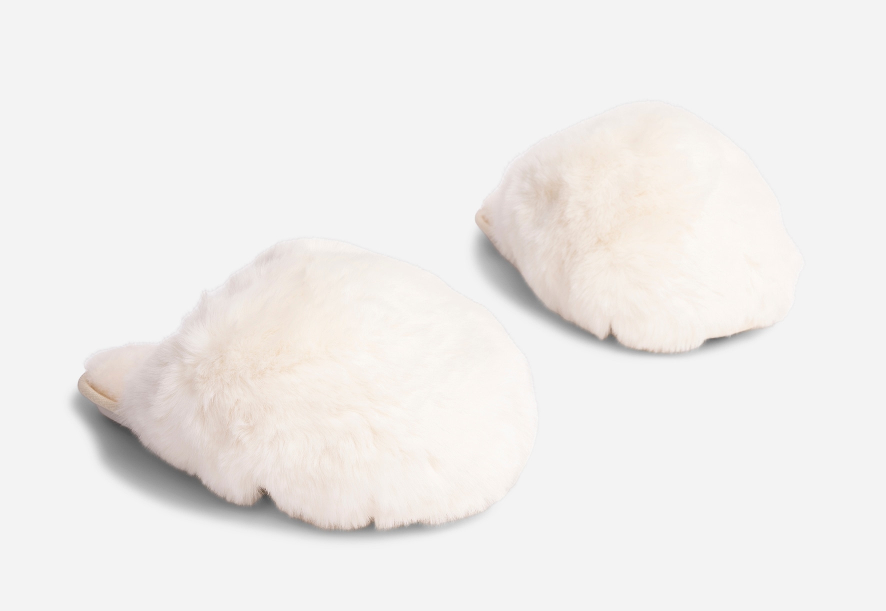 CLOU, Tøfler Hvit
