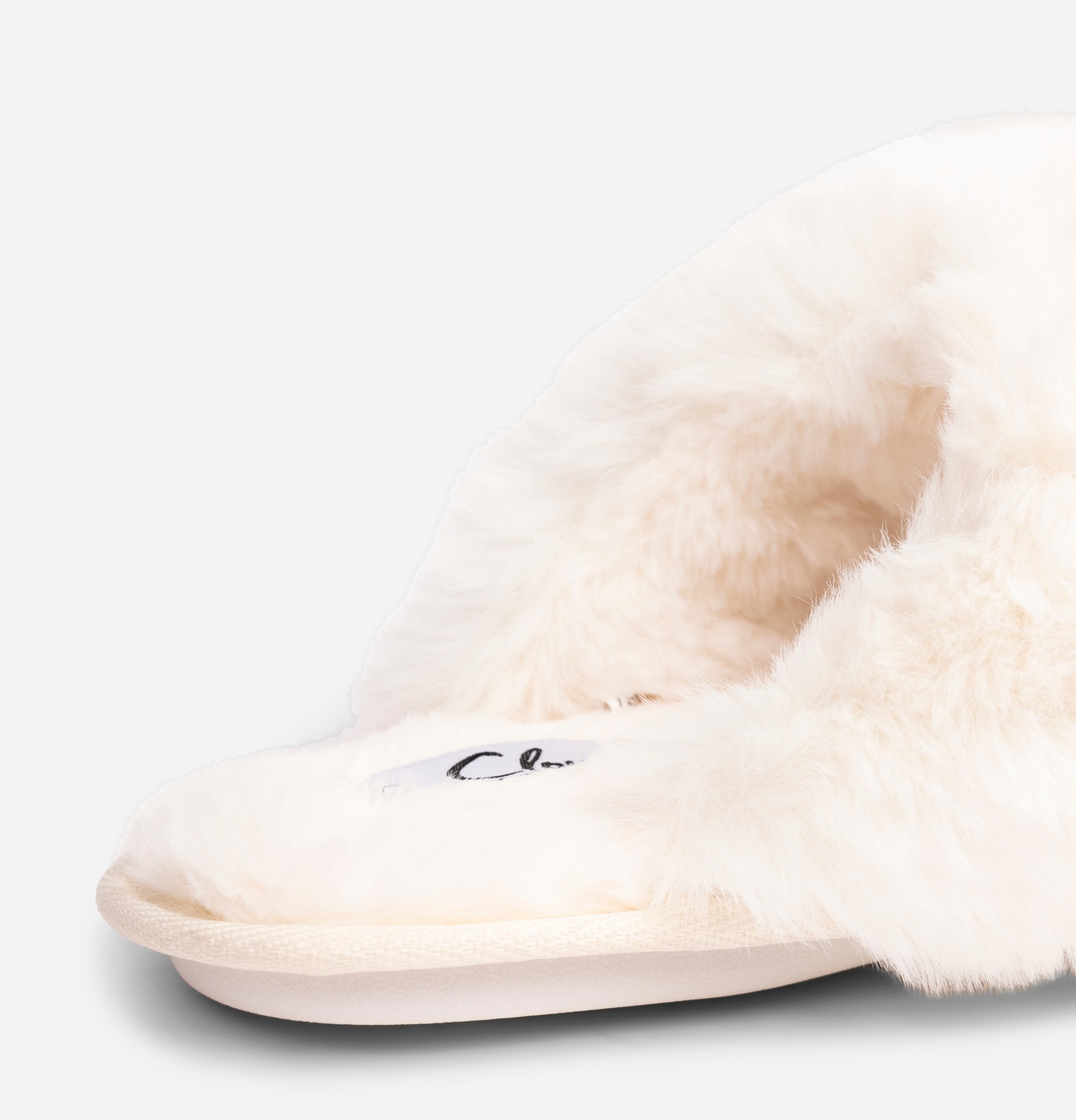 CLOU, Tøfler Hvit