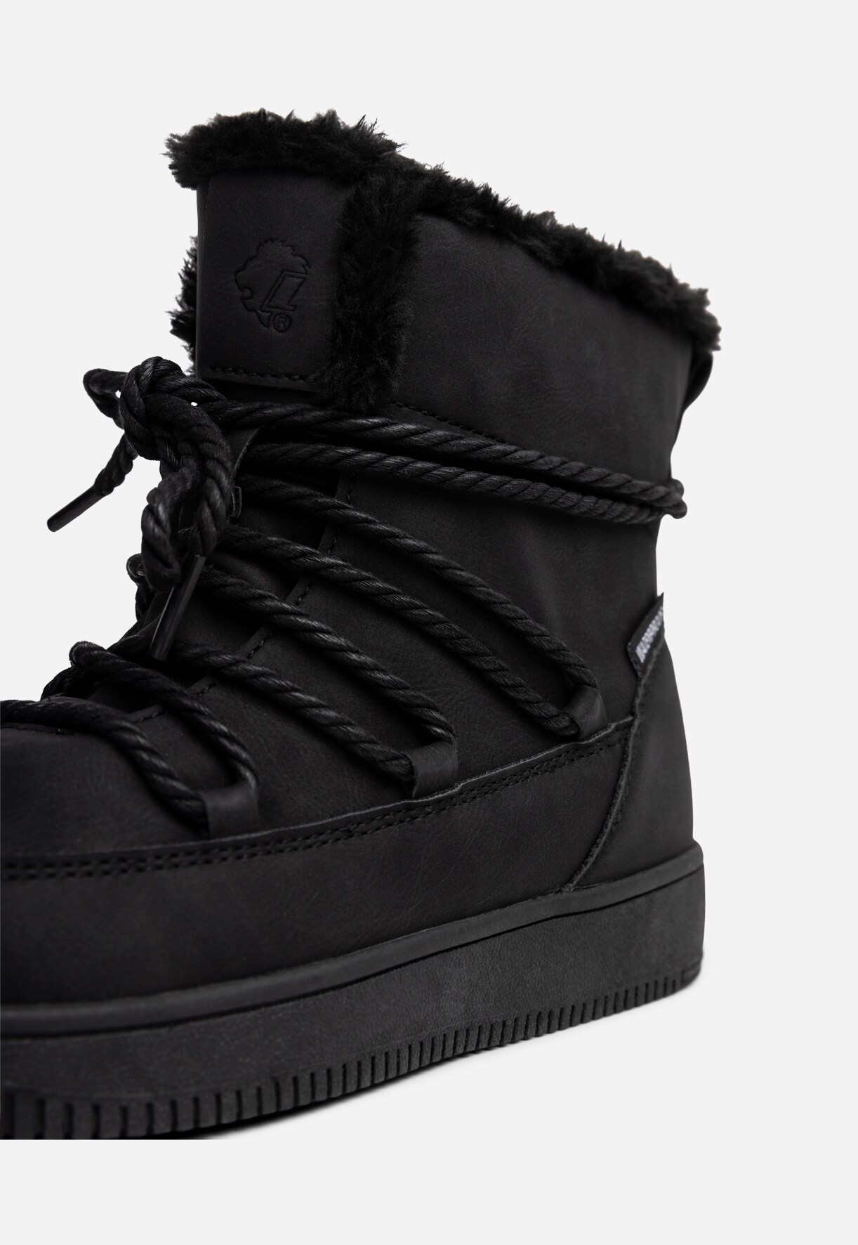 LEJON, Varmforet skolett waterproof Sort