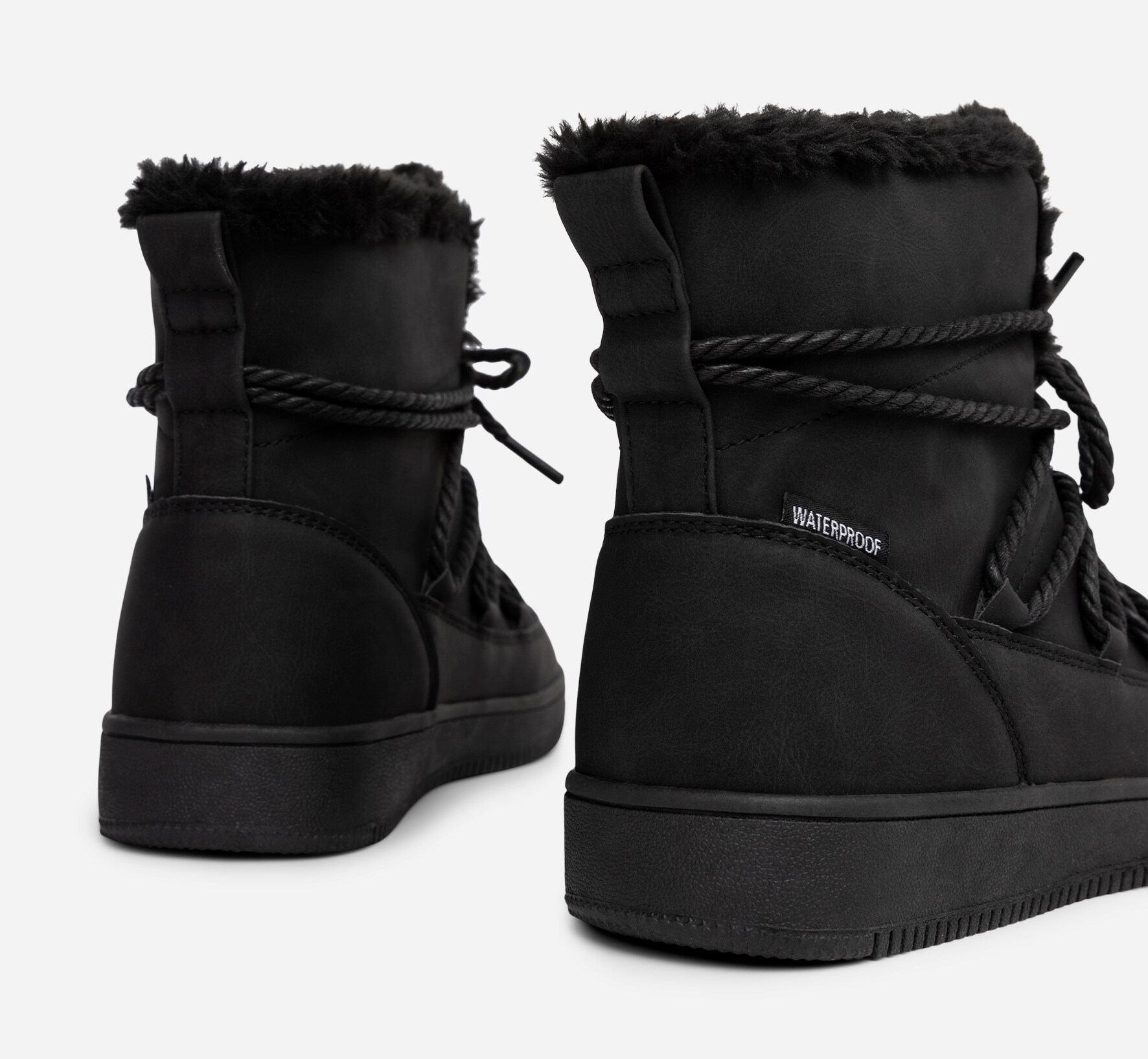 LEJON, Varmforet skolett waterproof Sort