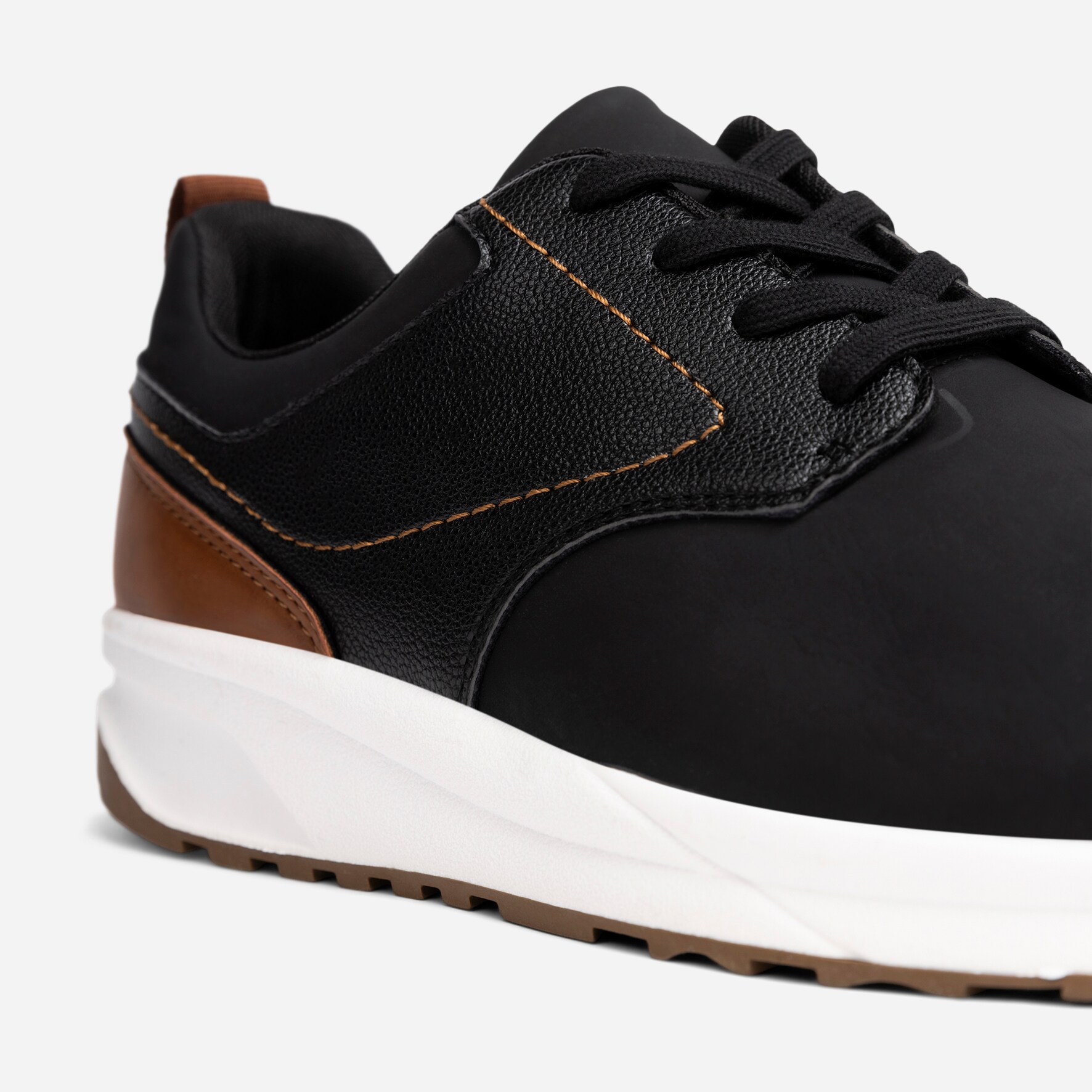 STEPSIDE COMFORT, Snøresko Sort