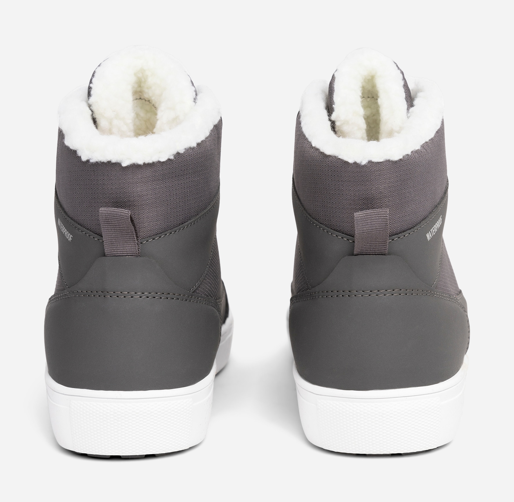 LEJON, Varmforet høy sneakers waterproof Grå