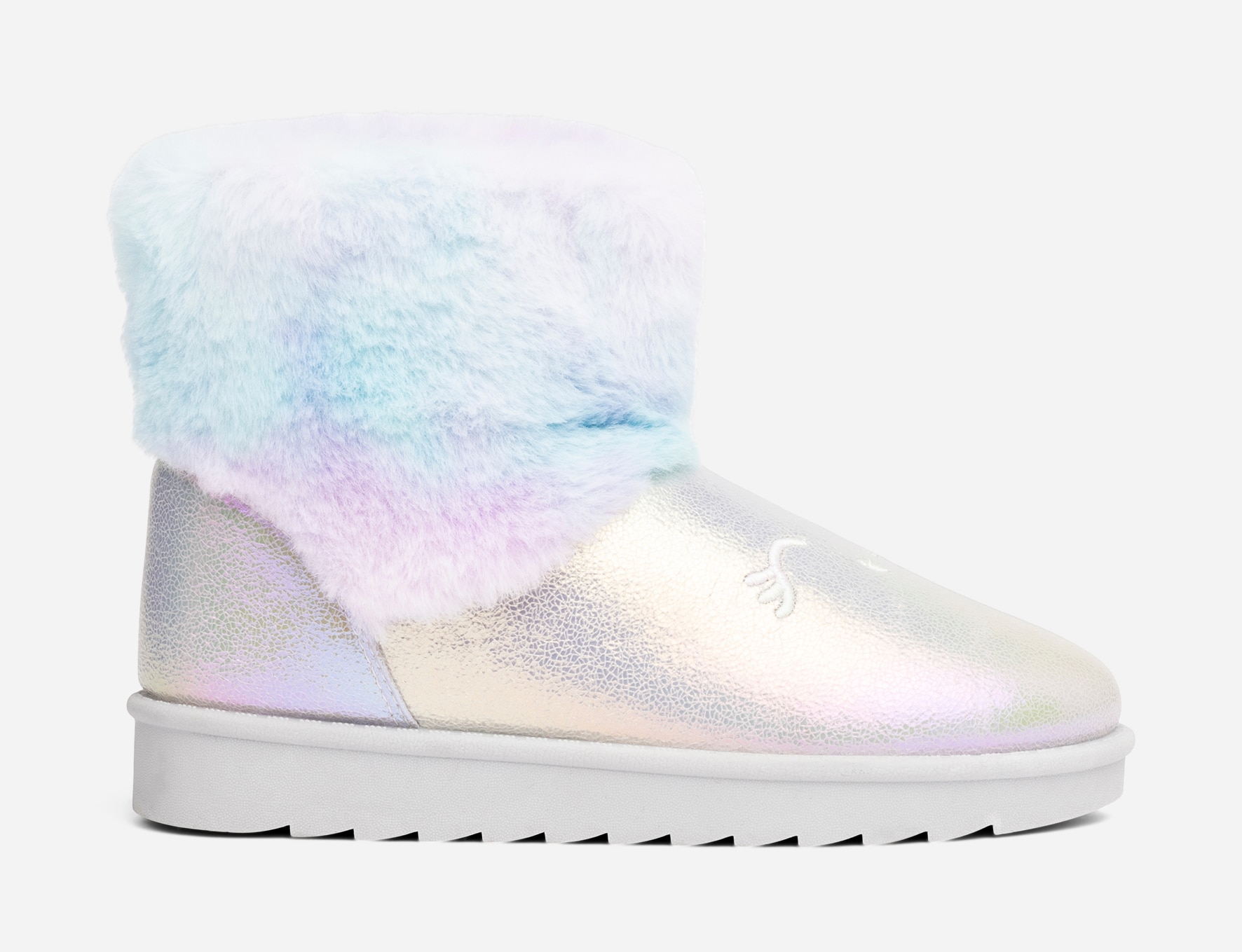 ZOEY, Varmforet boots Metall
