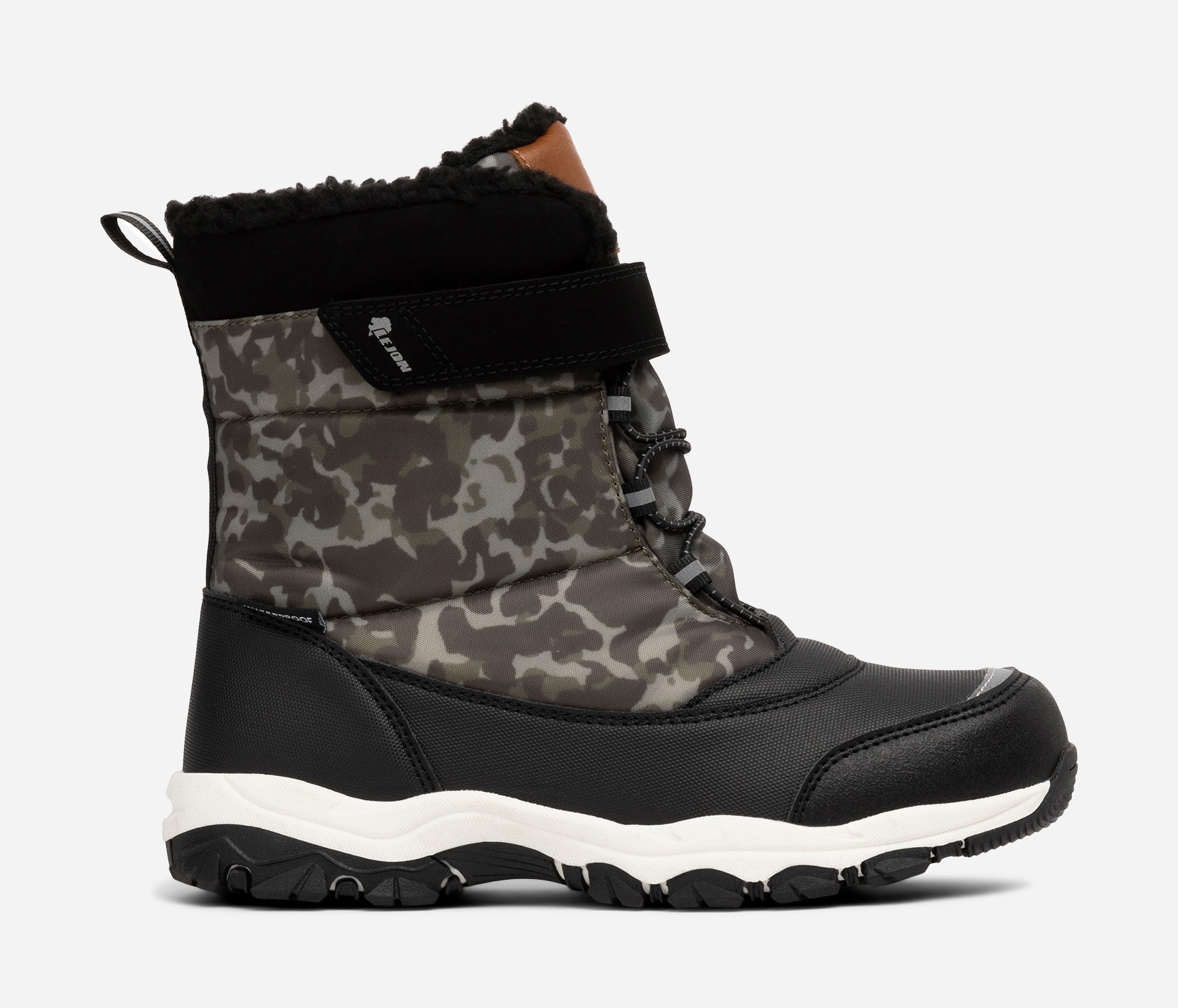 LEJON, Varmforet skolett waterproof Flerfarget