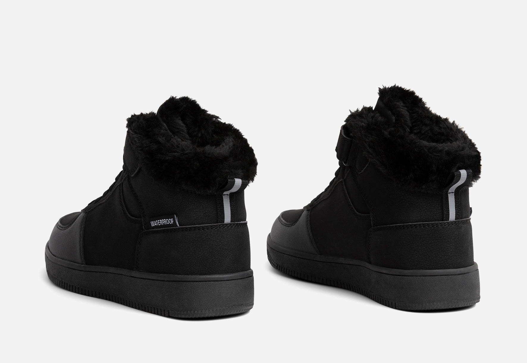 LEJON, Varmforet høy sneakers waterproof Sort