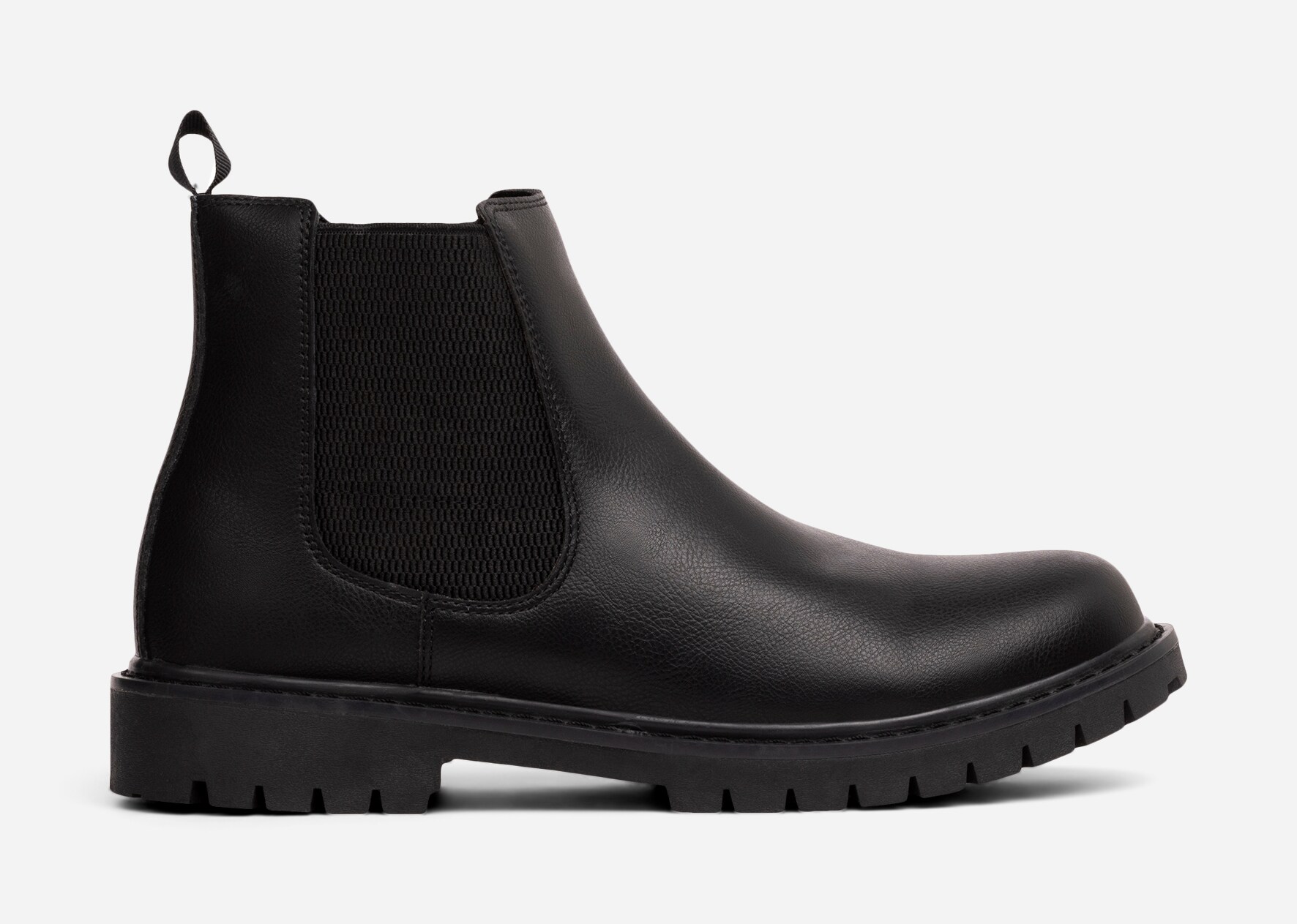STEPSIDE, Varmforet chelseaboots Sort