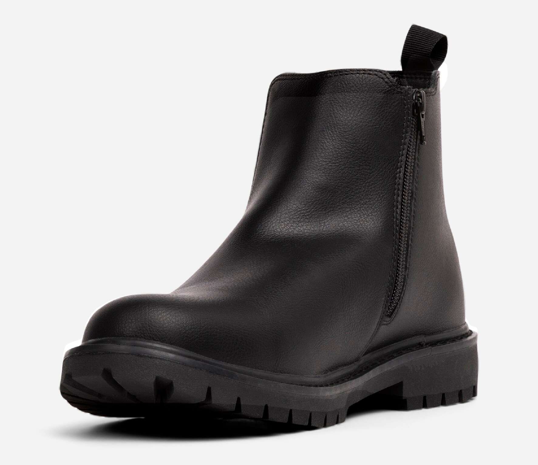 STEPSIDE, Varmforet chelseaboots Sort