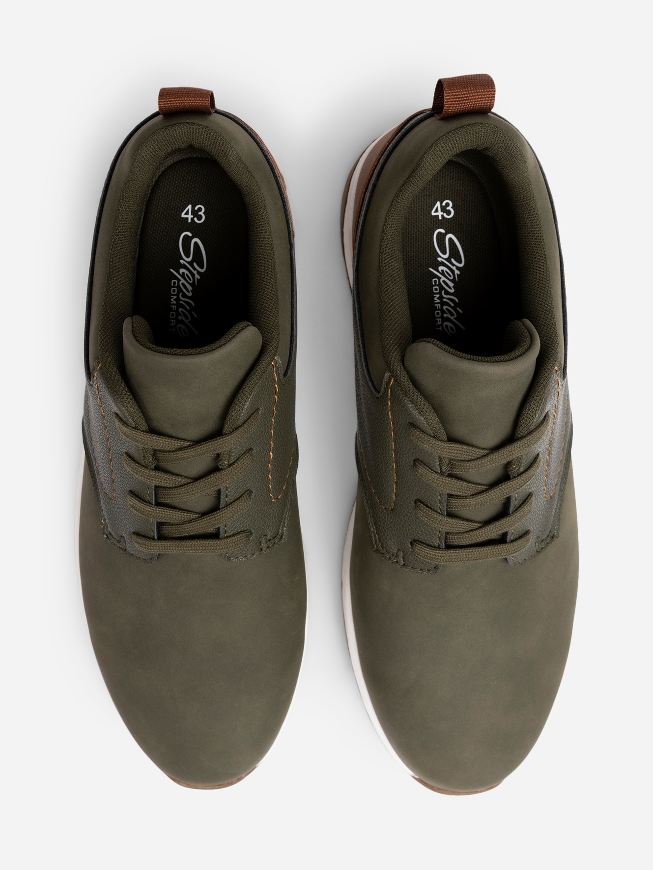 STEPSIDE COMFORT, Snøresko Grønn