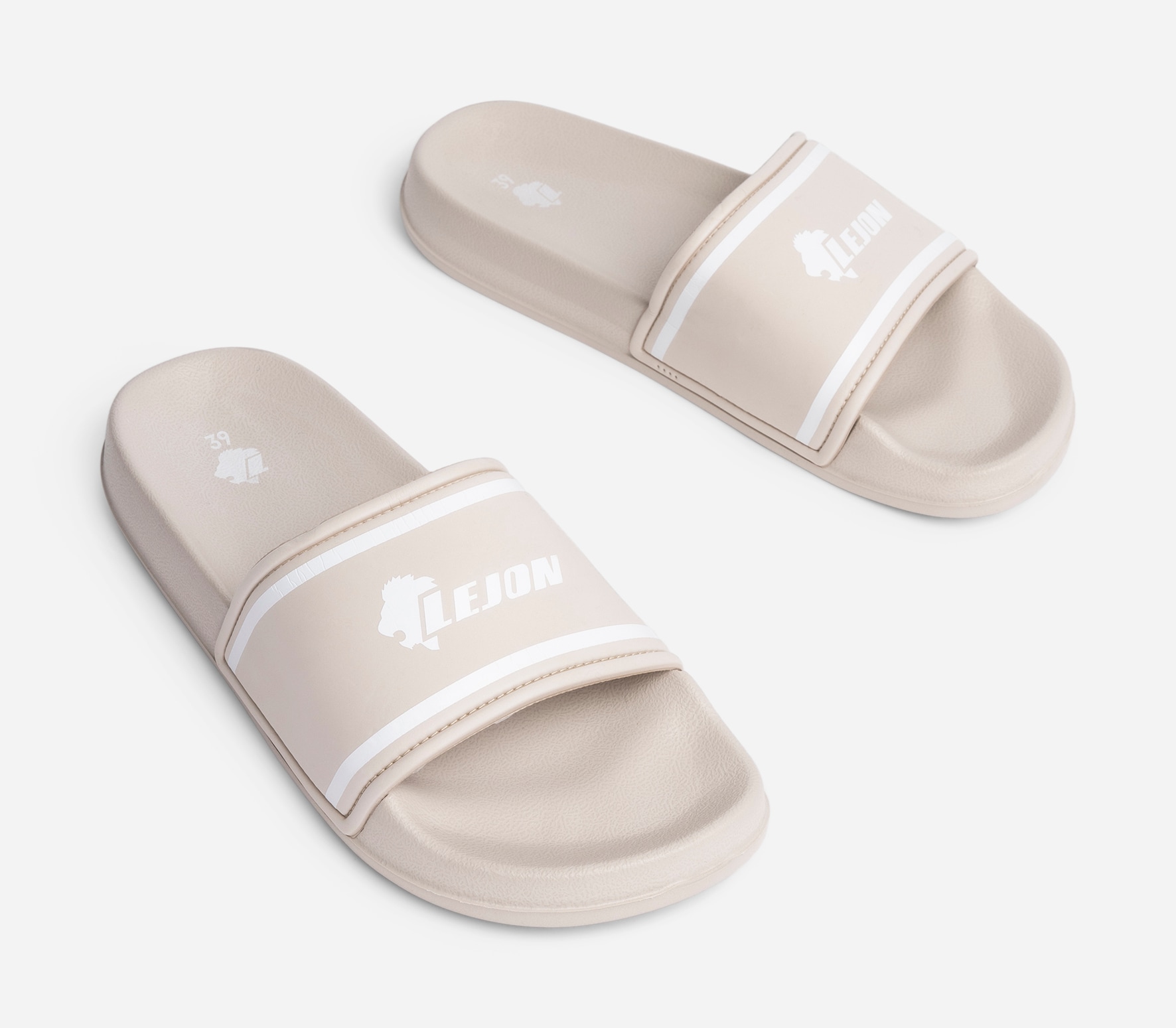 LEJON, Badesandaler Beige