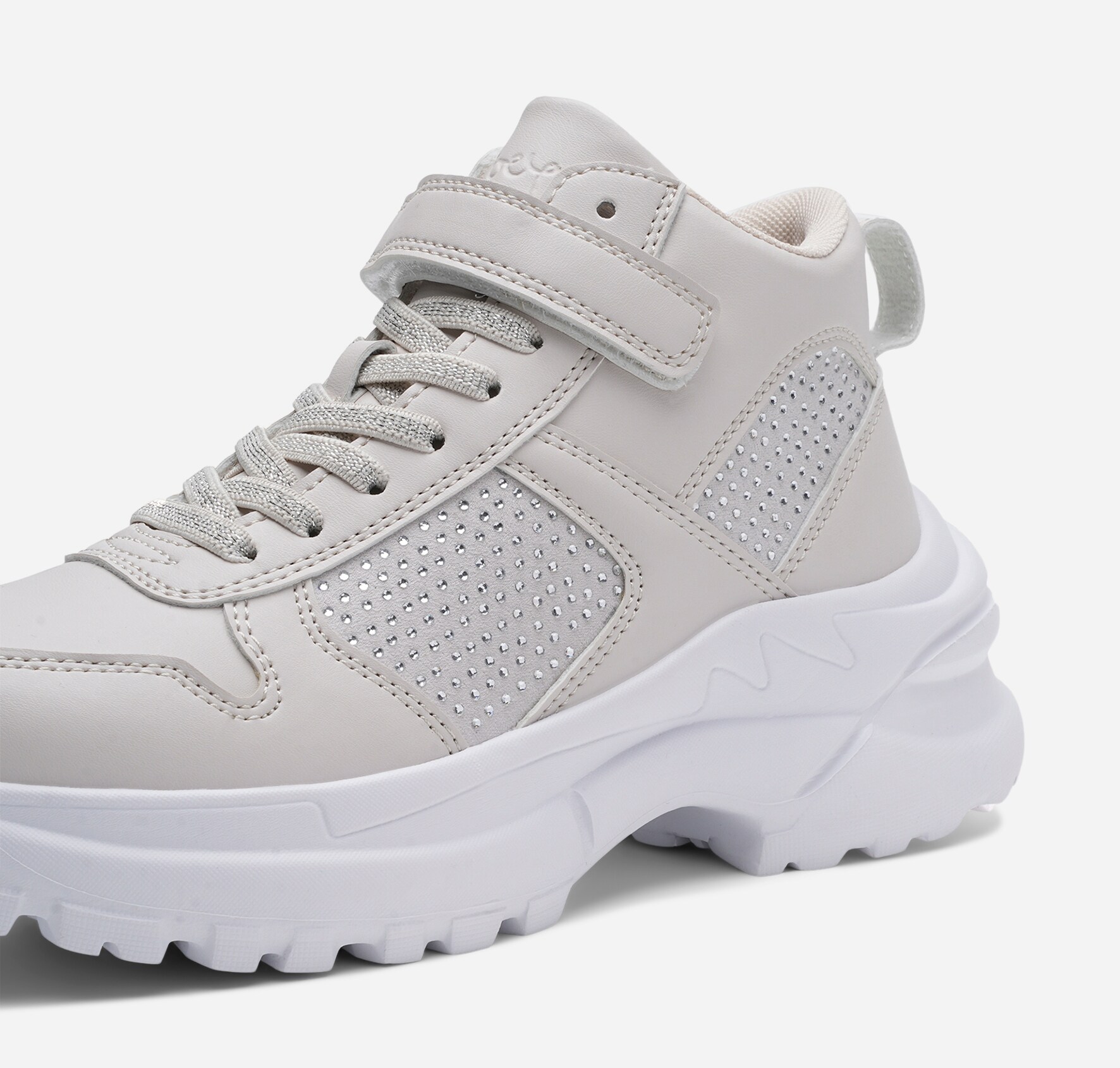 ZOEY, Høye sneakers Beige