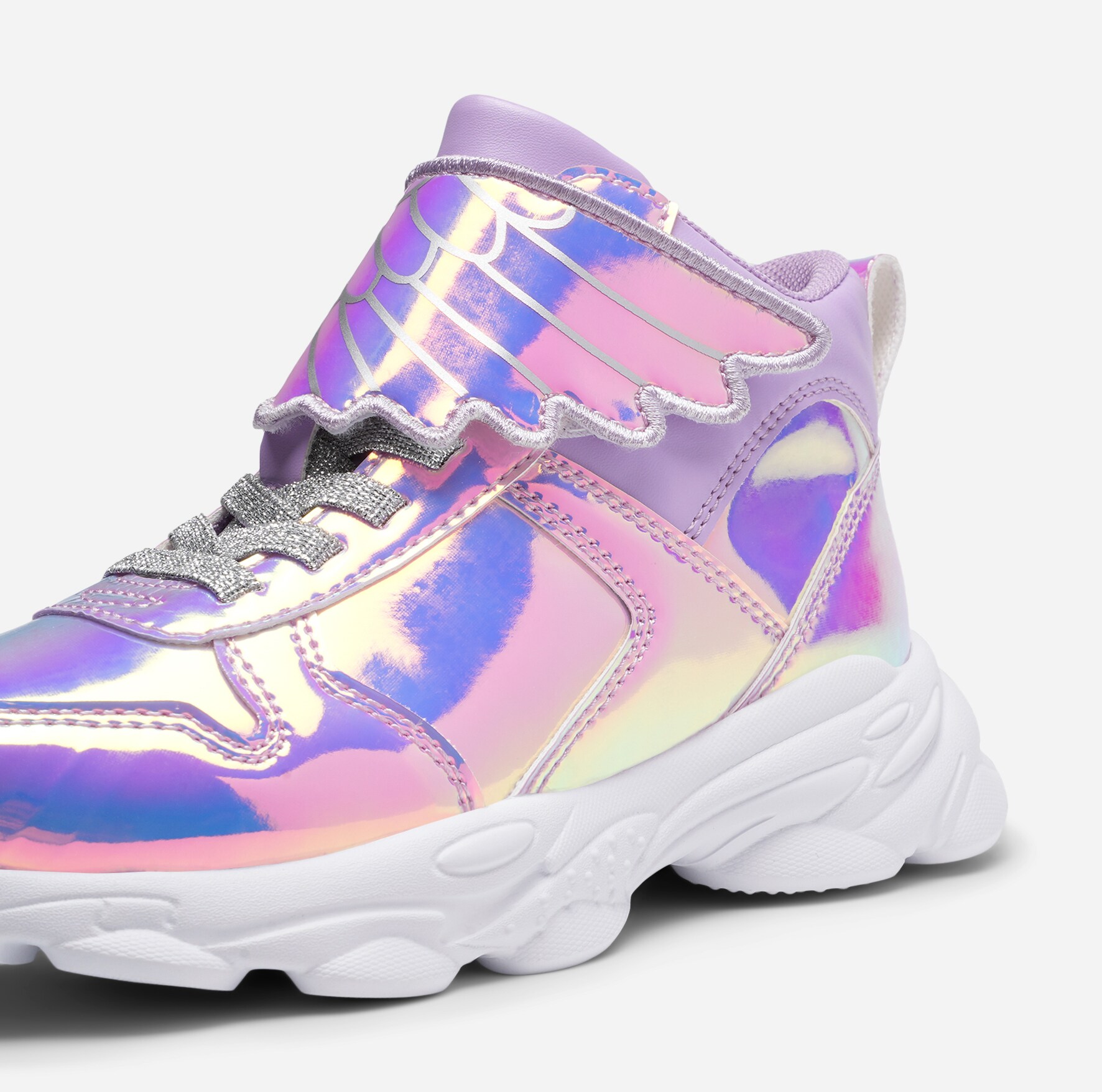 ZOEY, Høye sneakers Metall