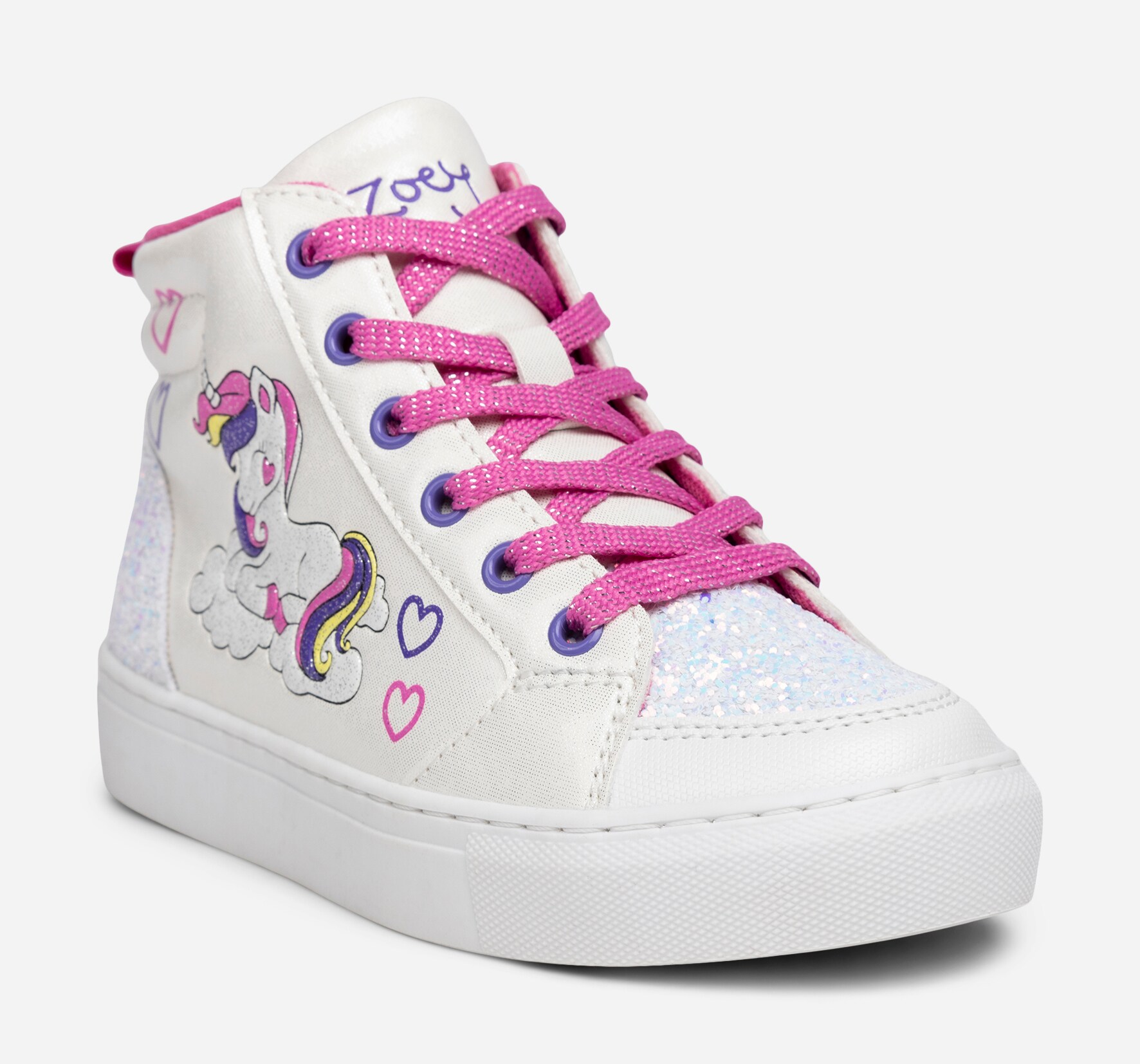 ZOEY, Høye sneakers Hvit